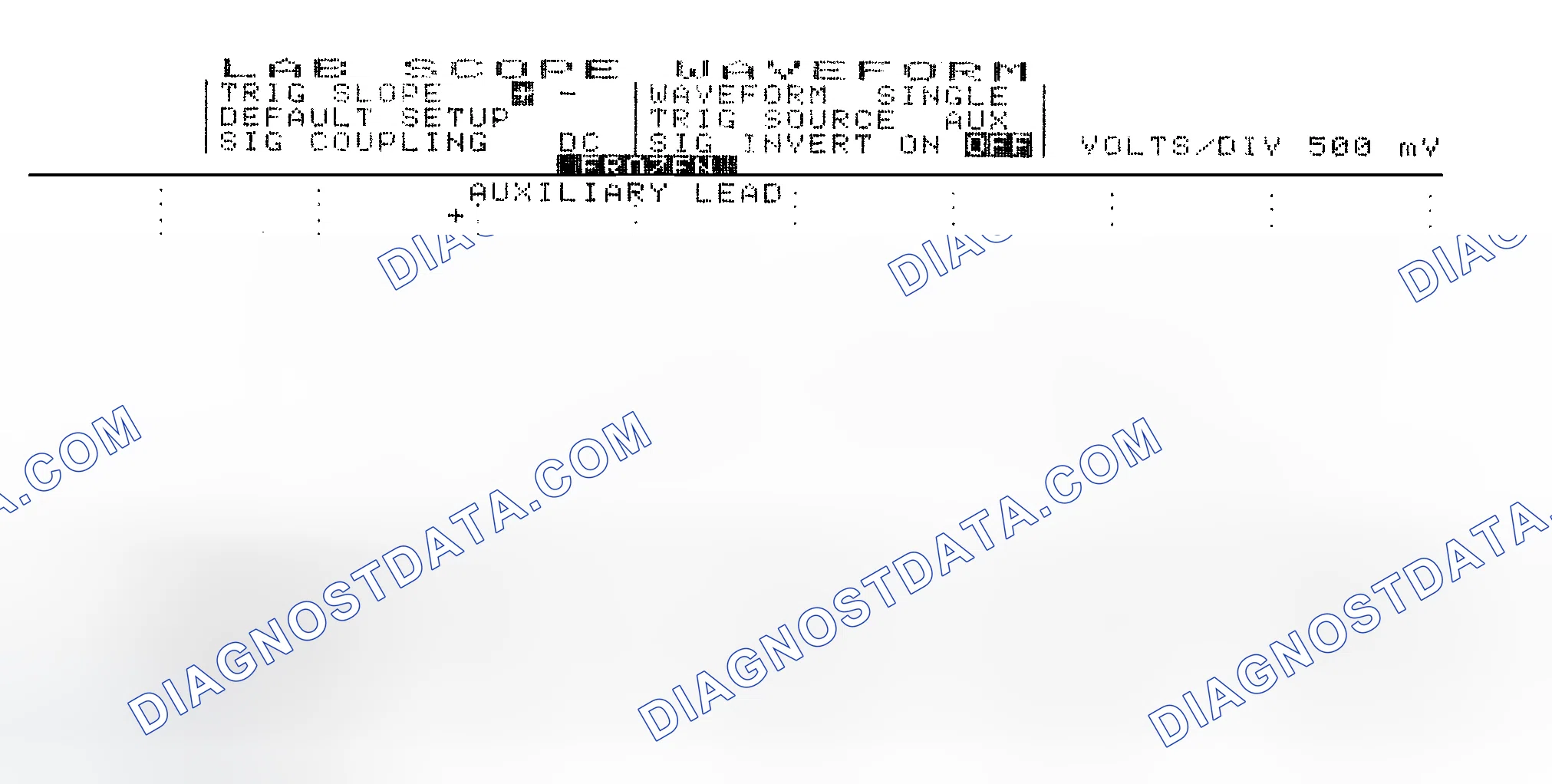 Scheme 14: Single Injector w/Excessive Current Flow - Current Pattern