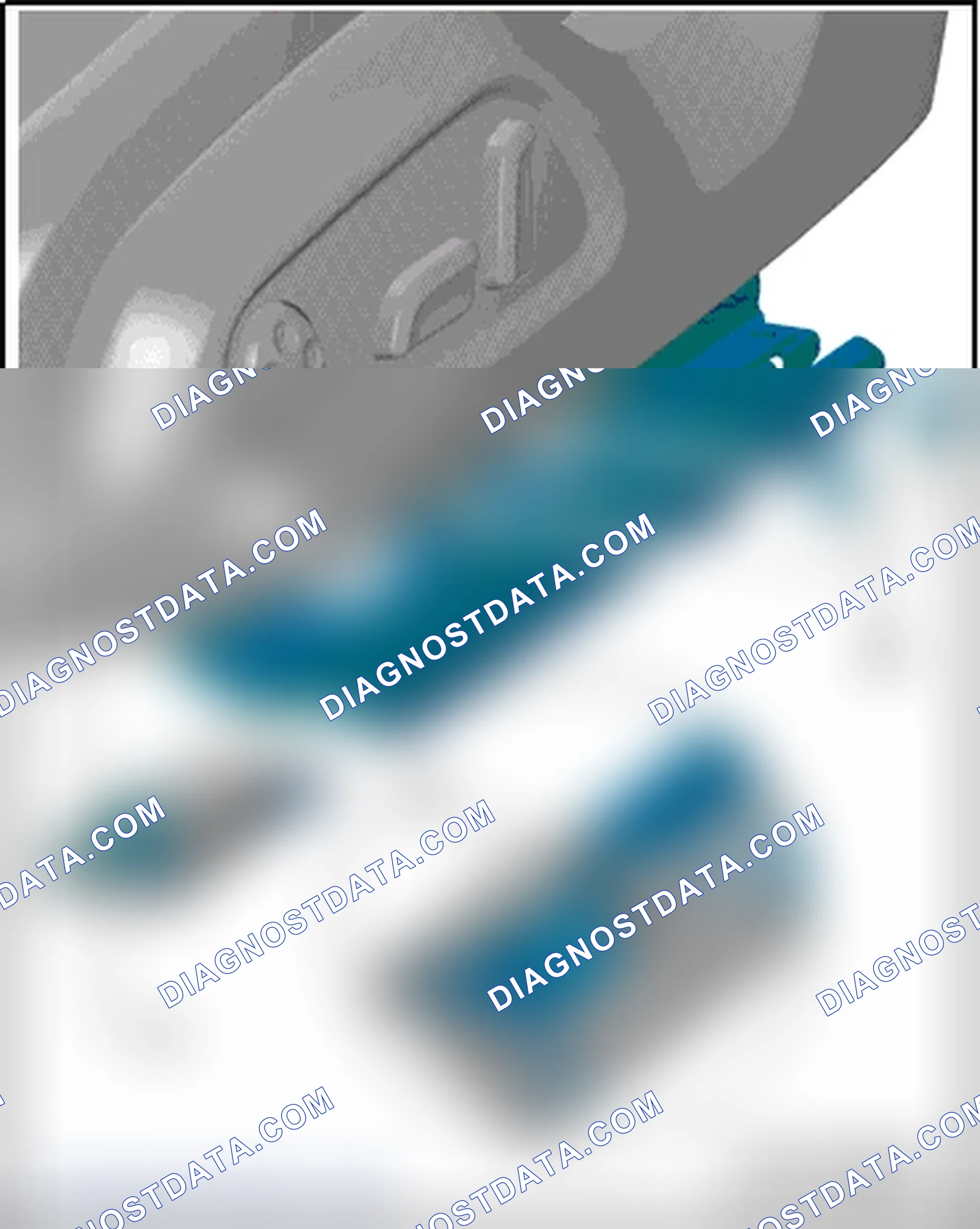 Scheme 64: FRONT SEAT WITH FAULTY FORWARD/BACK ADJUSTMENT MOTOR