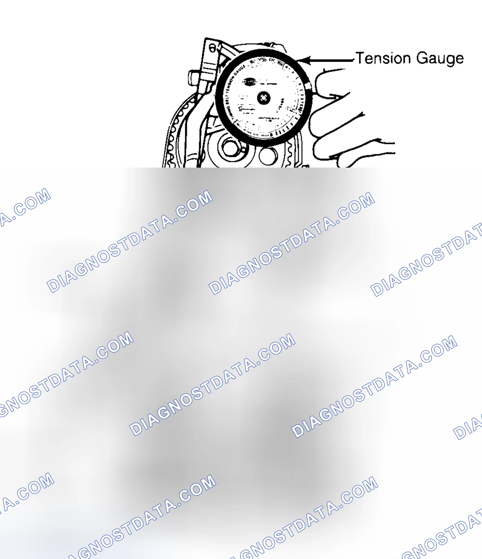 Scheme 3: Adjusting Typical Timing Belt Tension