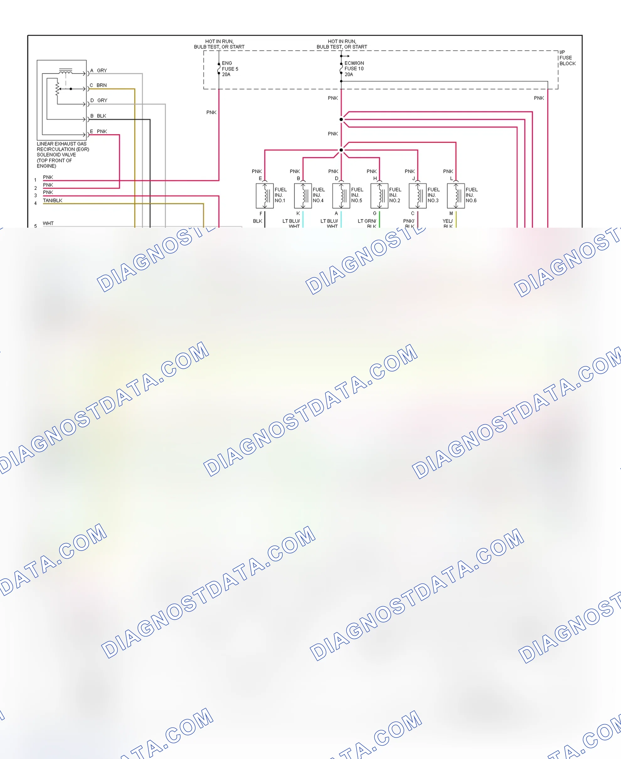 Scheme 2: 4.3L (VINs X & W) VCM Wiring Diagram (2 Of 4)