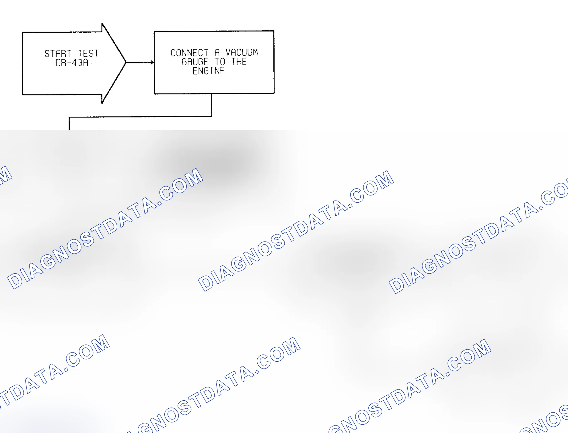 Scheme 345: Test DR-43A Engine Vacuum Check