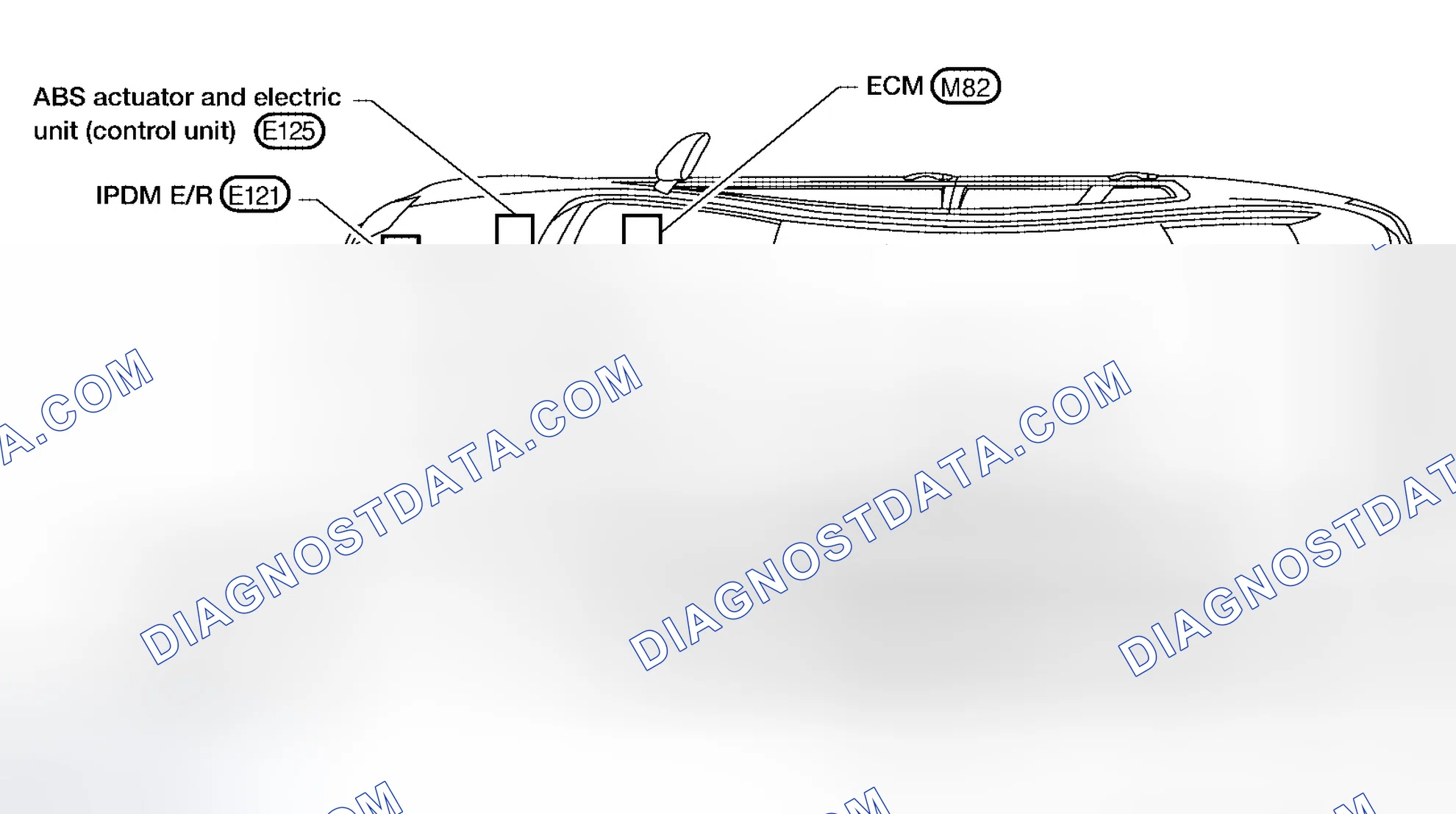 Scheme 9: Component Parts and Harness Connector Location