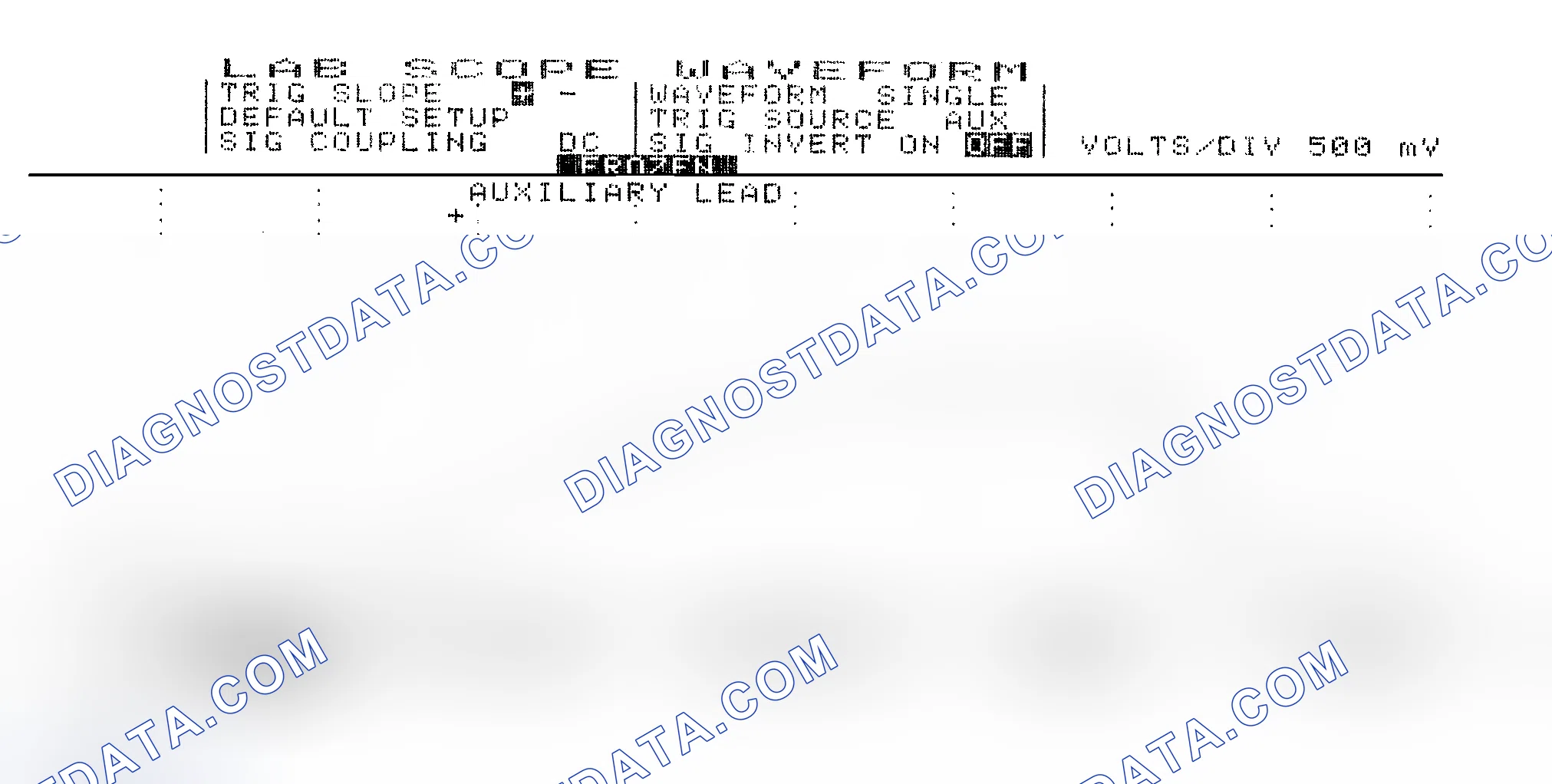 Scheme 14: Single Injector w/Excessive Current Flow - Current Pattern