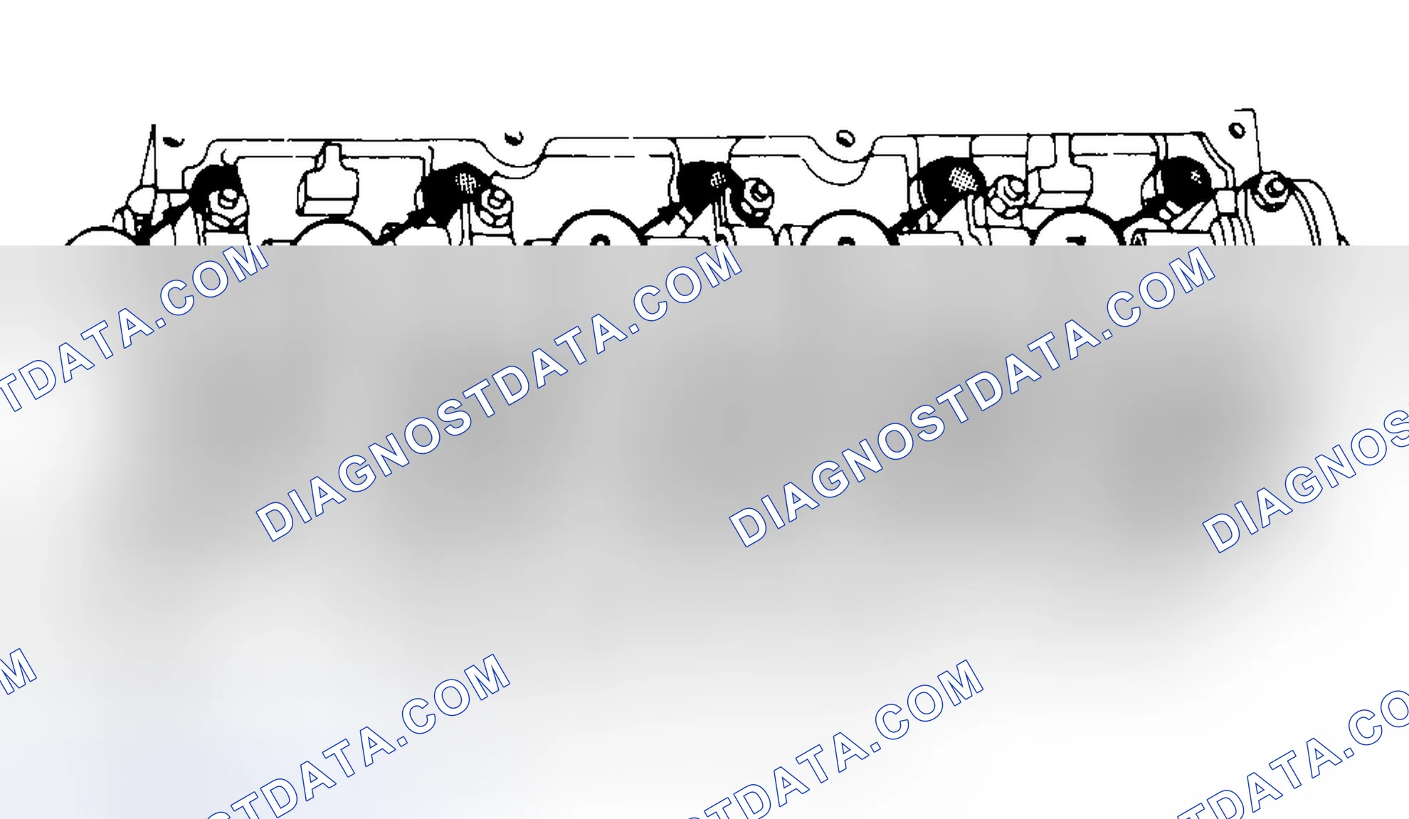 Scheme 7: Typical Cylinder Head Tightening or Loosening Sequence