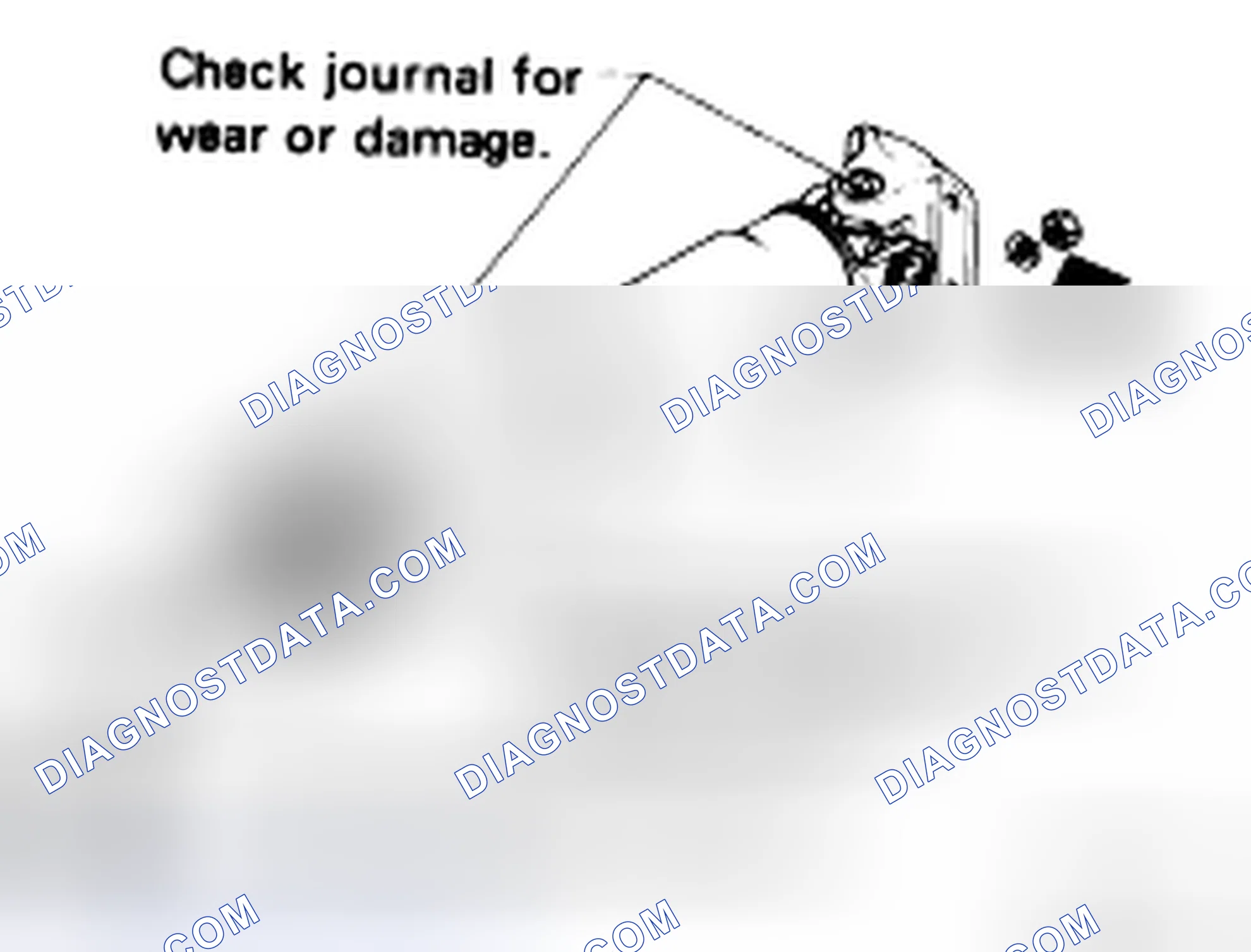 Scheme 40: Checking Propeller Shaft