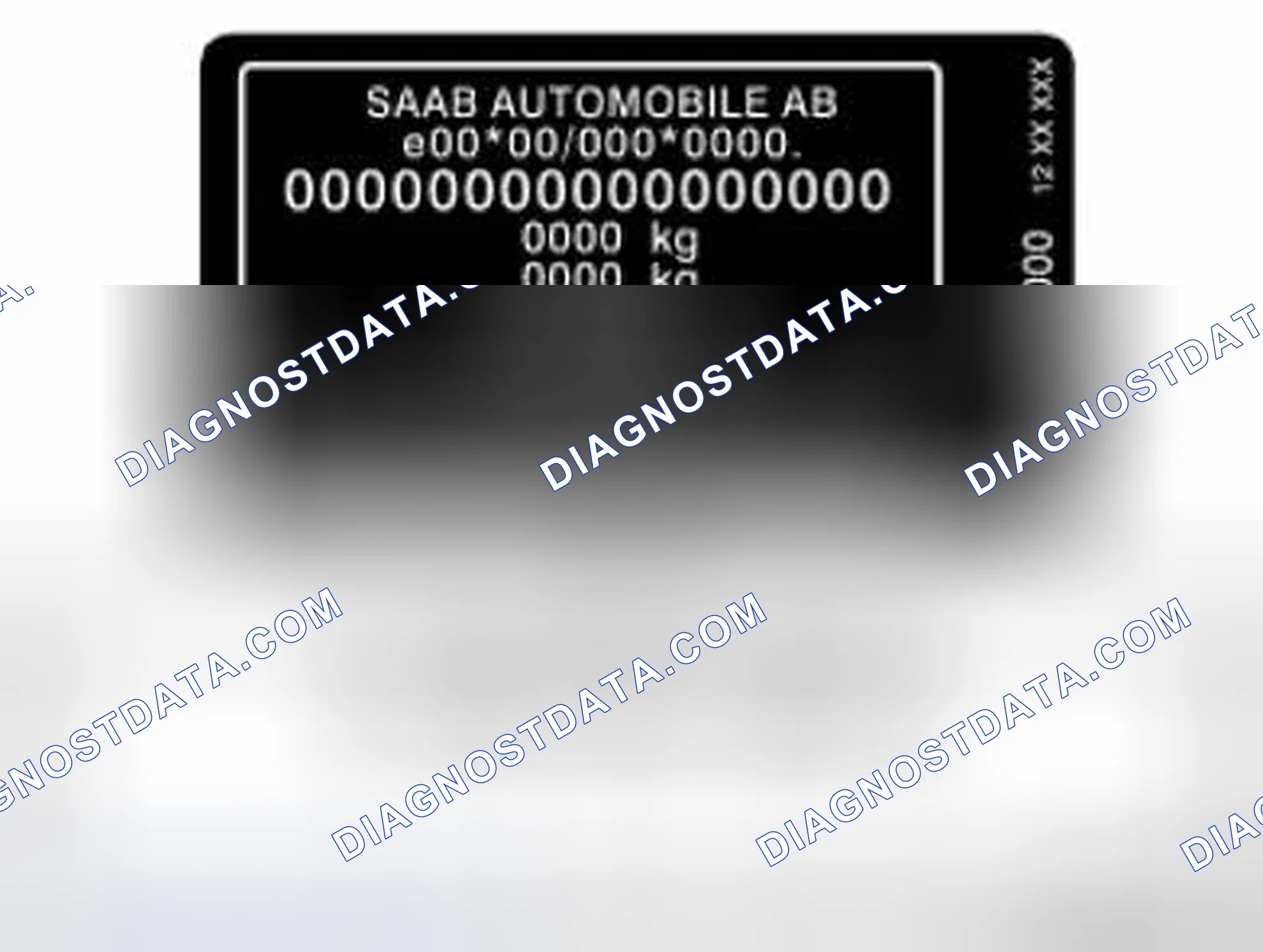 Scheme 14: VIN Plate, Brake Caliper and Brake Discs