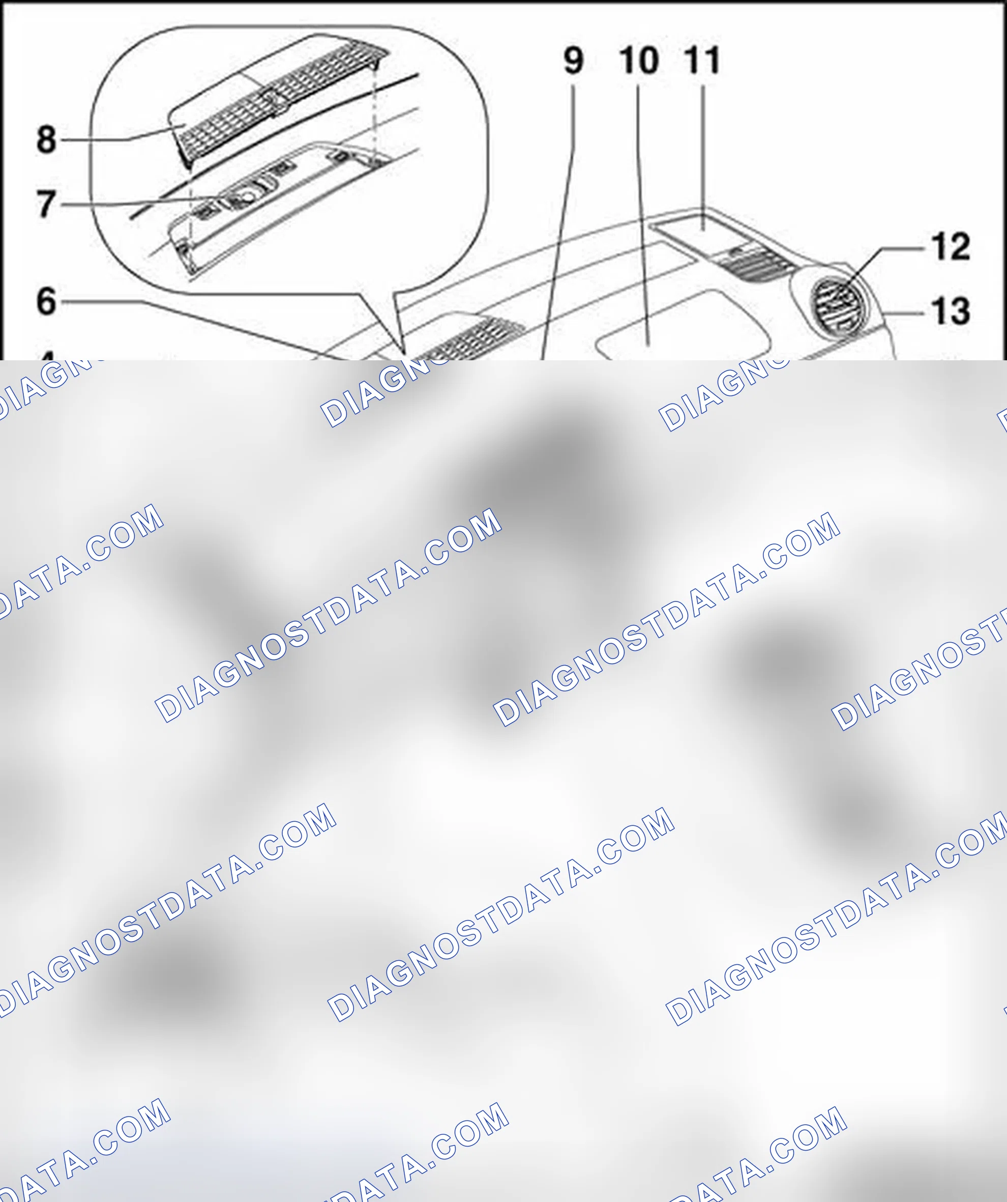 Scheme 141: Component locations, assembly overview