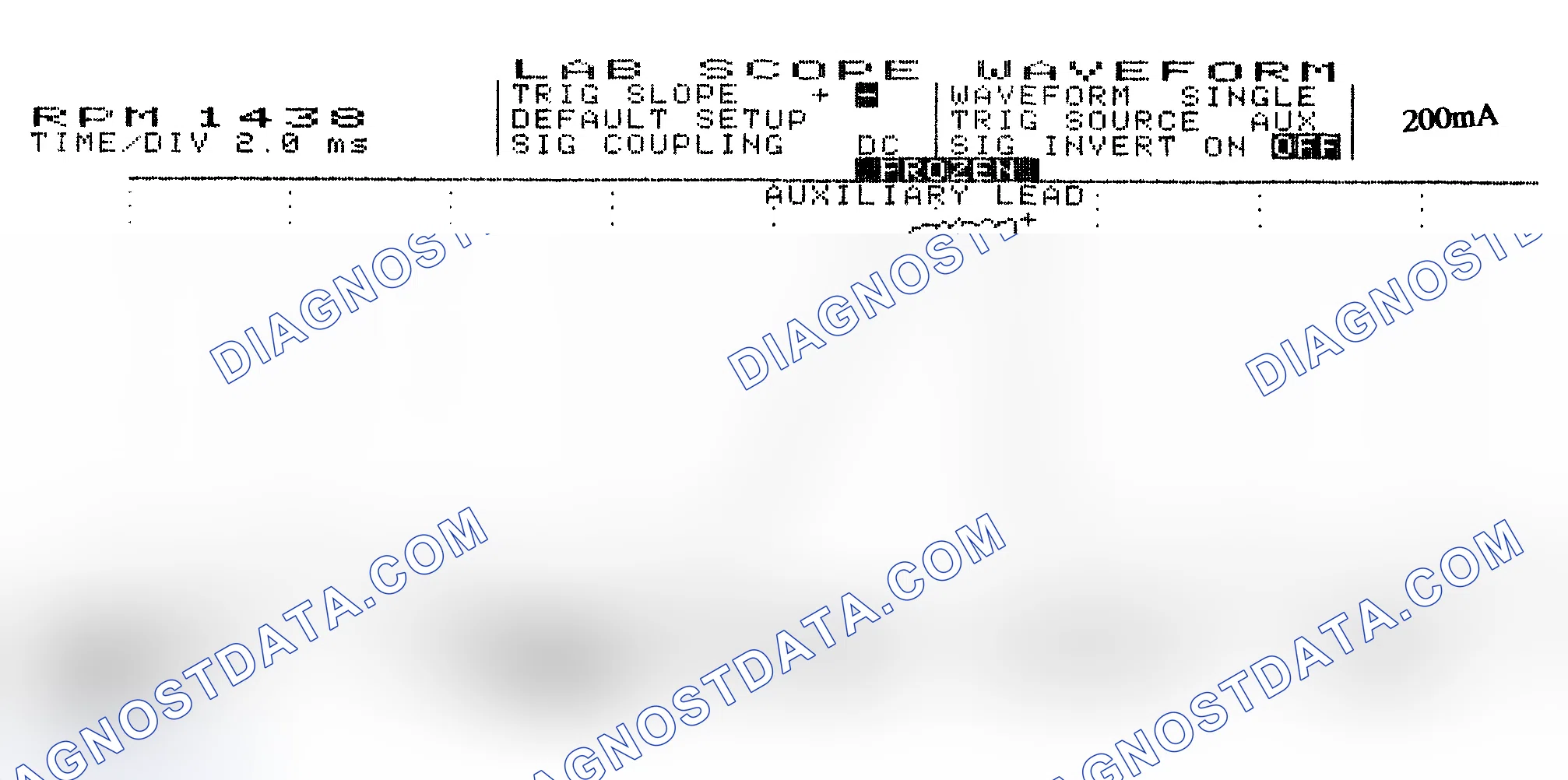 Scheme 15: Single Injector w/Normal Current Flow - Current Pattern