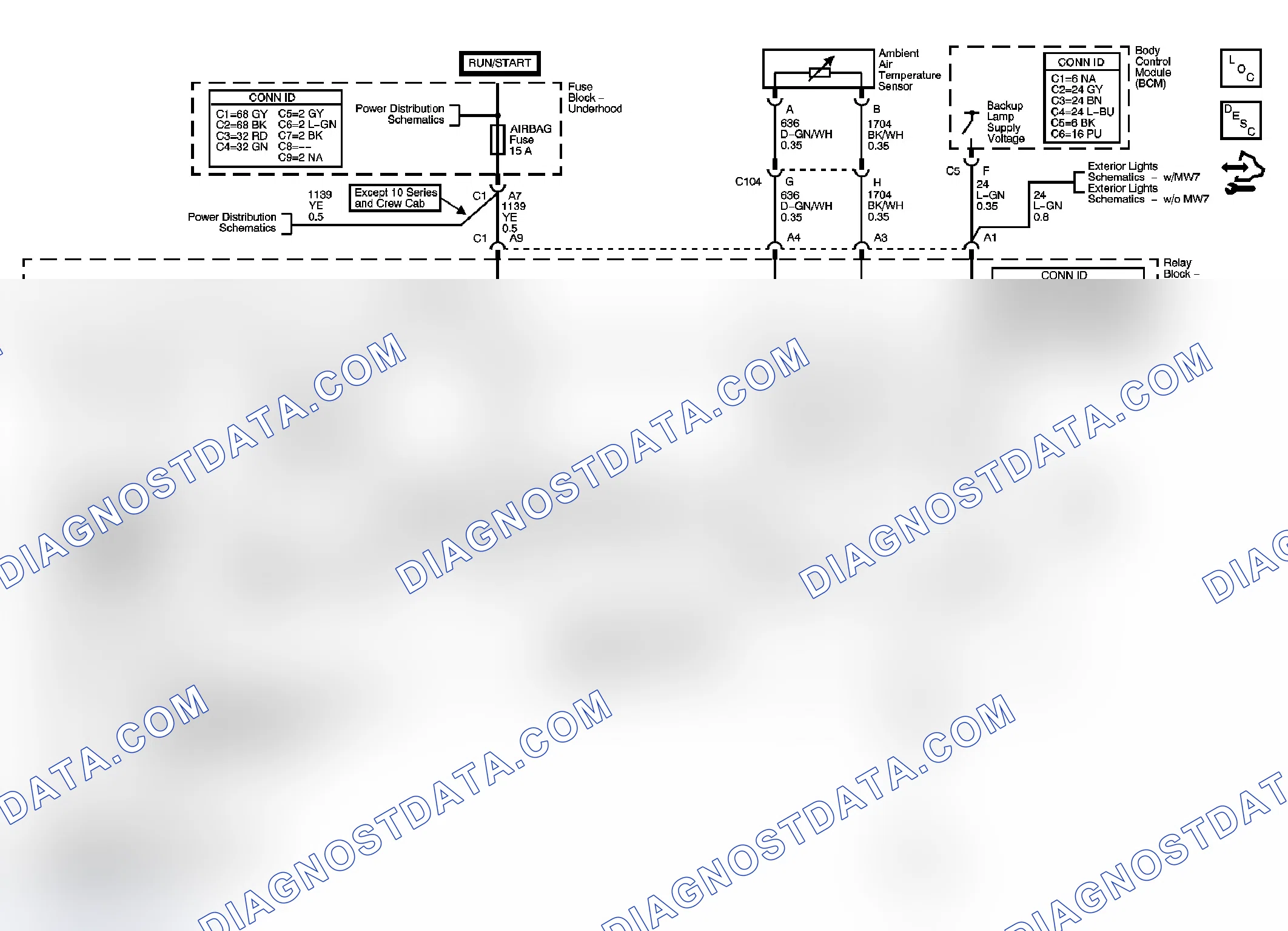 Scheme 1: Inside Rearview Mirror Schematics