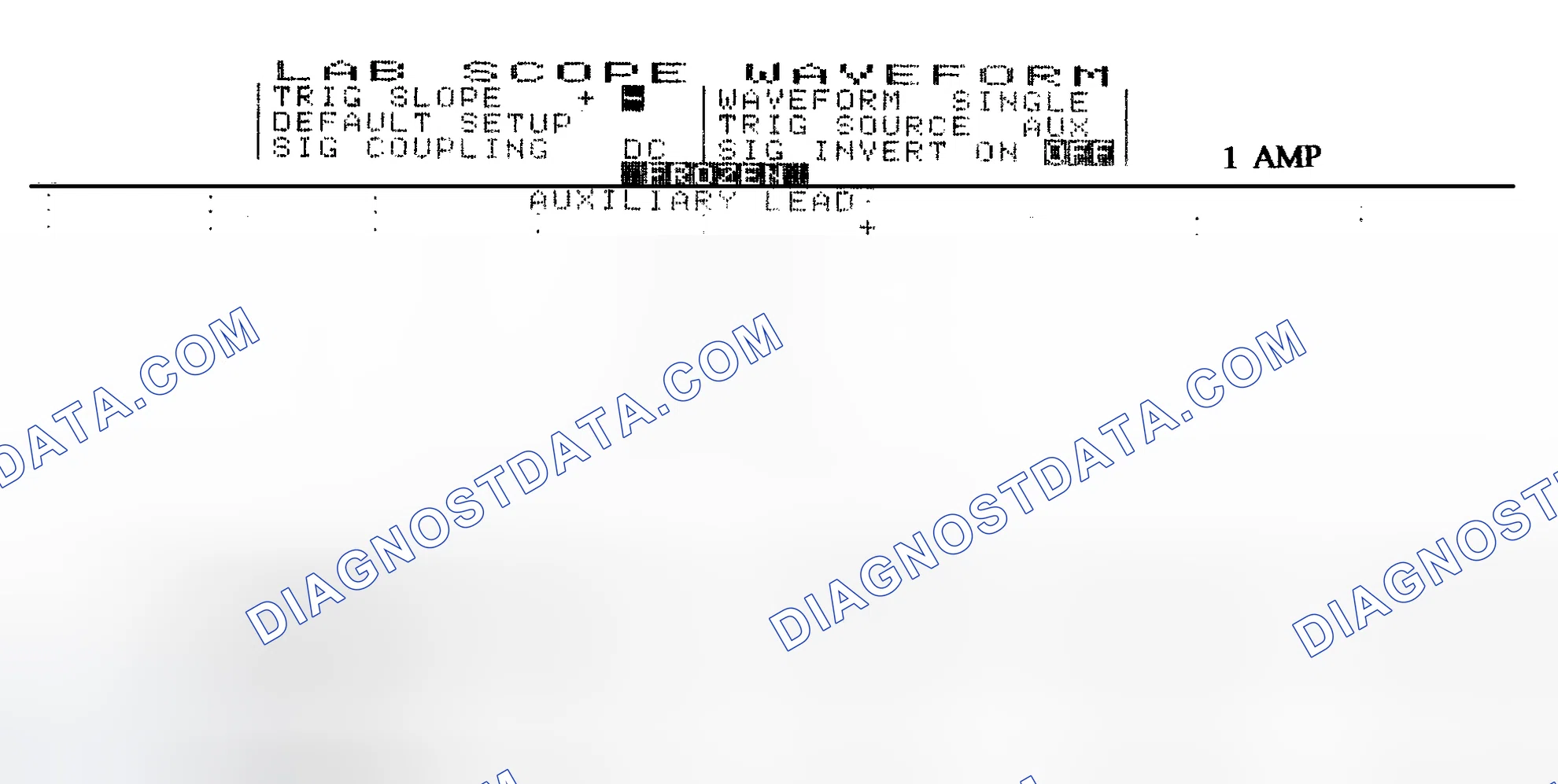 Scheme 20: Single Injector w/Normal Current Flow - Current Pattern