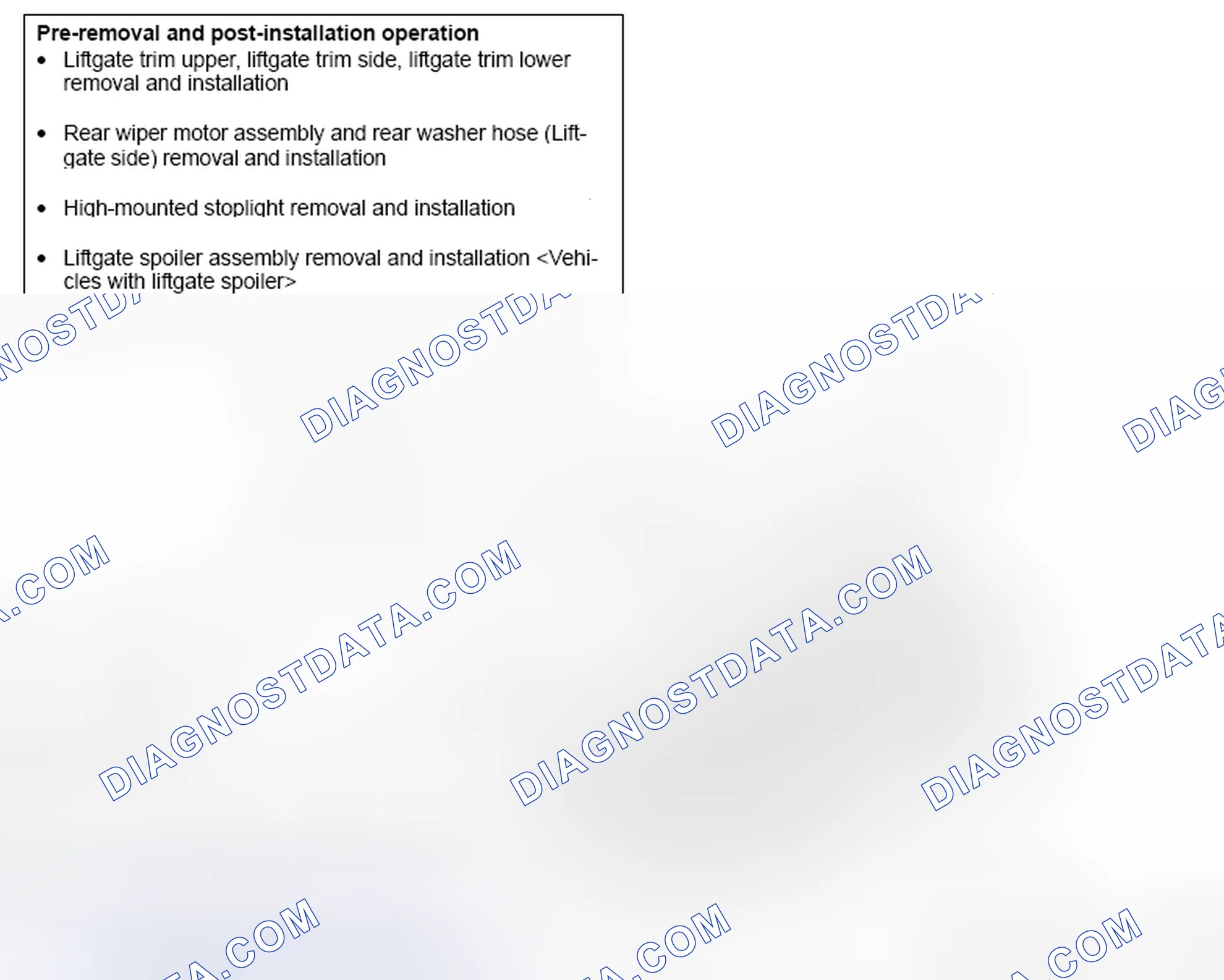 Scheme 11: REMOVAL AND INSTALLATION