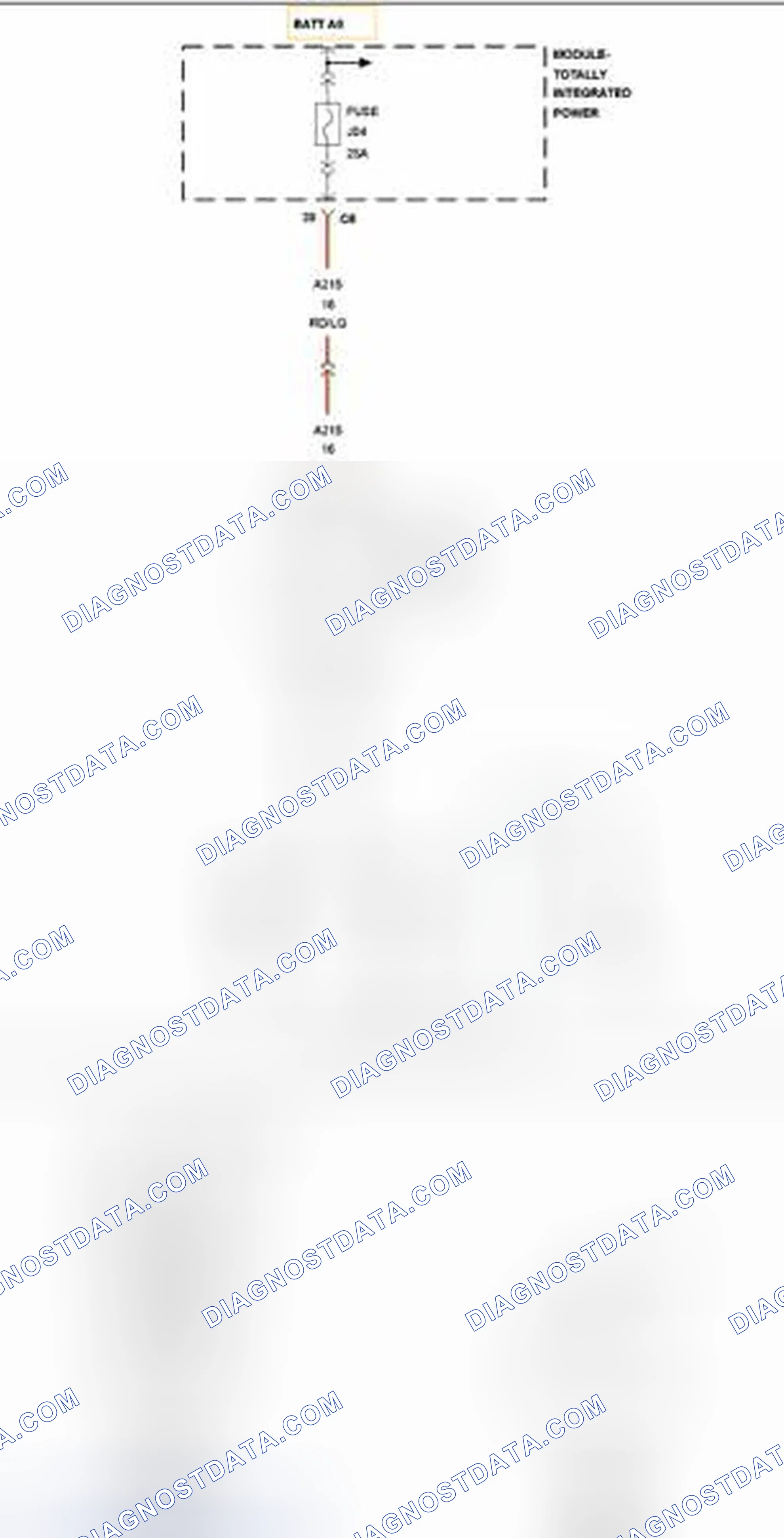 Scheme 119: B210C-16-BATTERY VOLTAGE INPUT - CIRCUIT VOLTAGE BELOW THRESHOLD - DS/DJ/D2