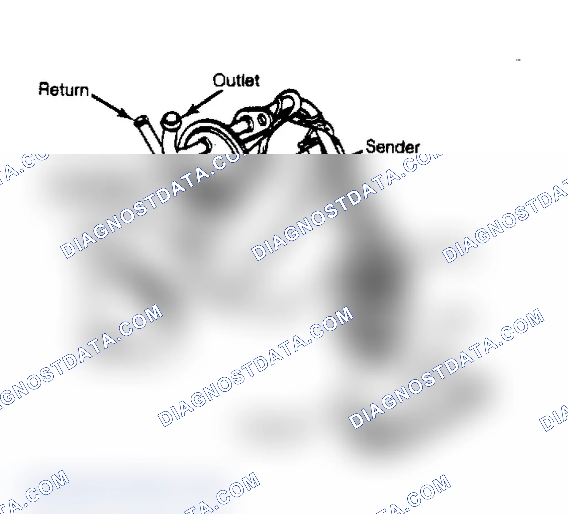 Fig. 2: Typical Electric Fuel Pump Installation In Fuel Tank