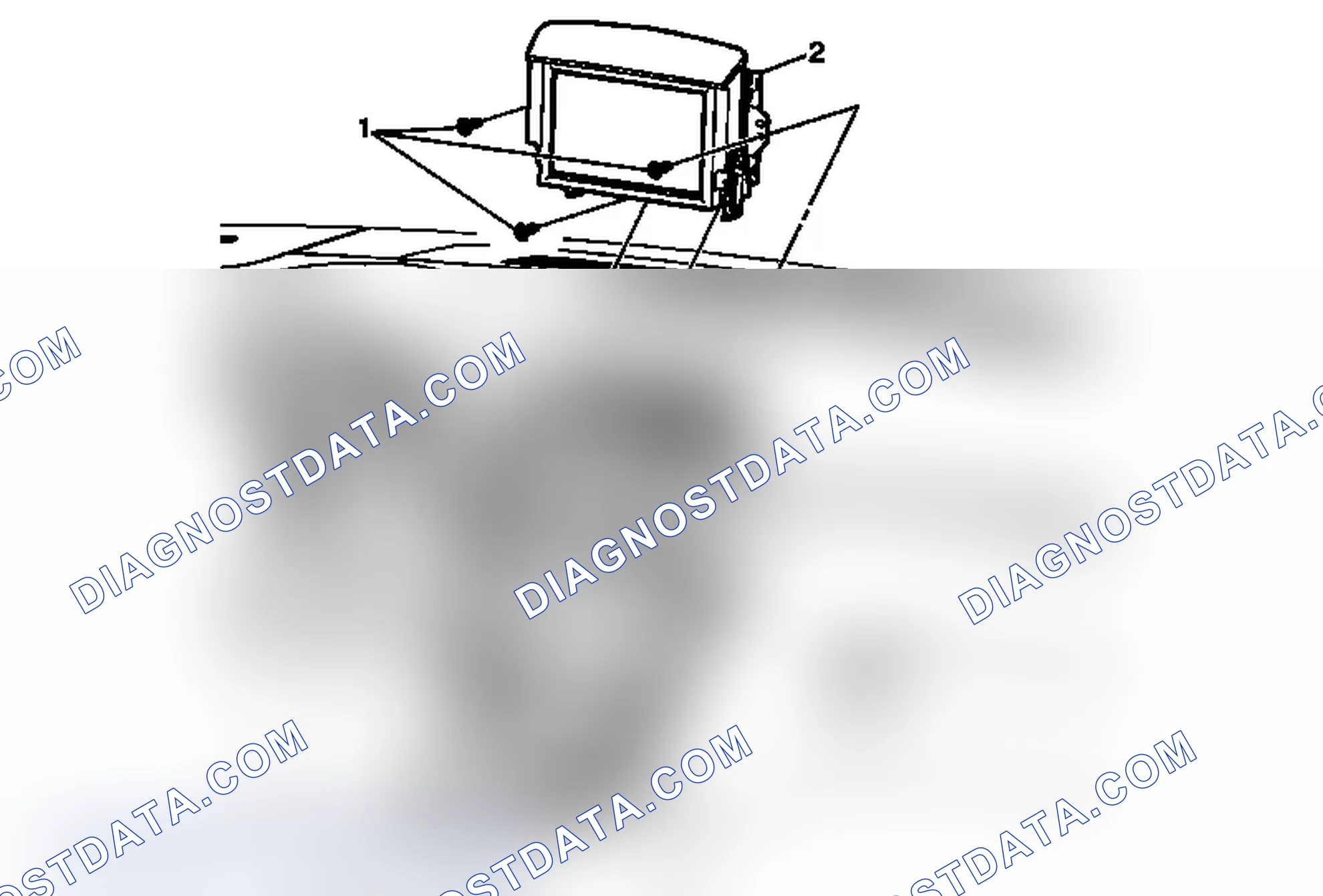 Scheme 36: Radio, Video, Audio Disc Player, and Navigation Information Display Replacement