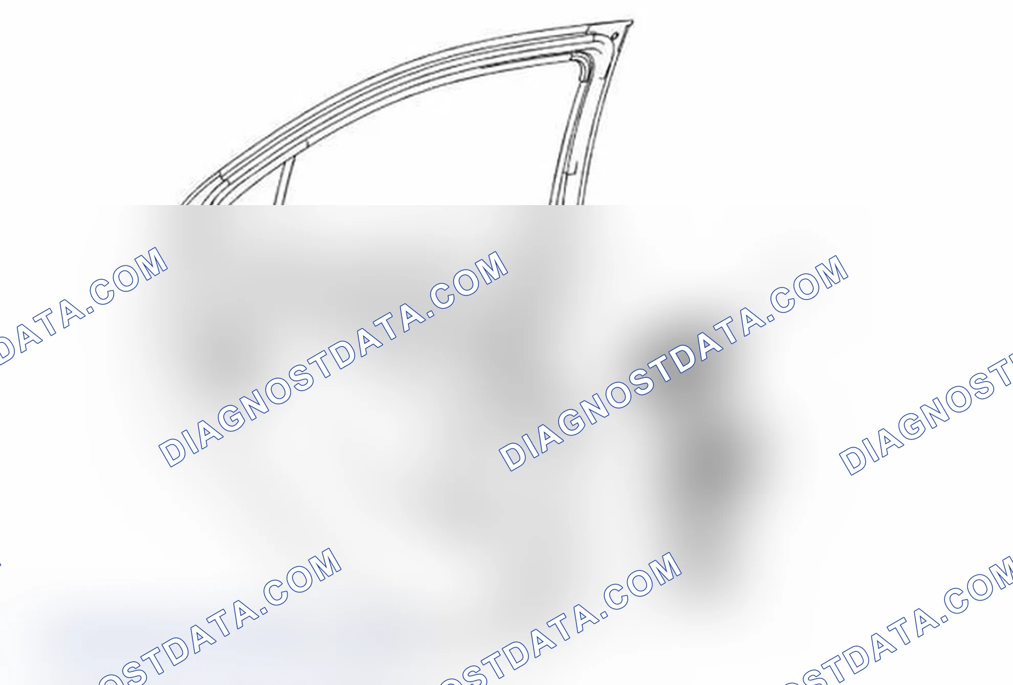 Scheme 15: Rear Side Door Window Regulator Replacement (Sedan)