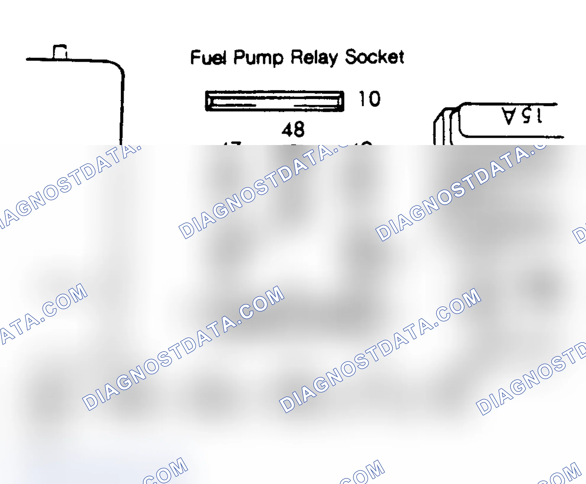 Scheme 9: Fuel Pump Relay Signal Test
