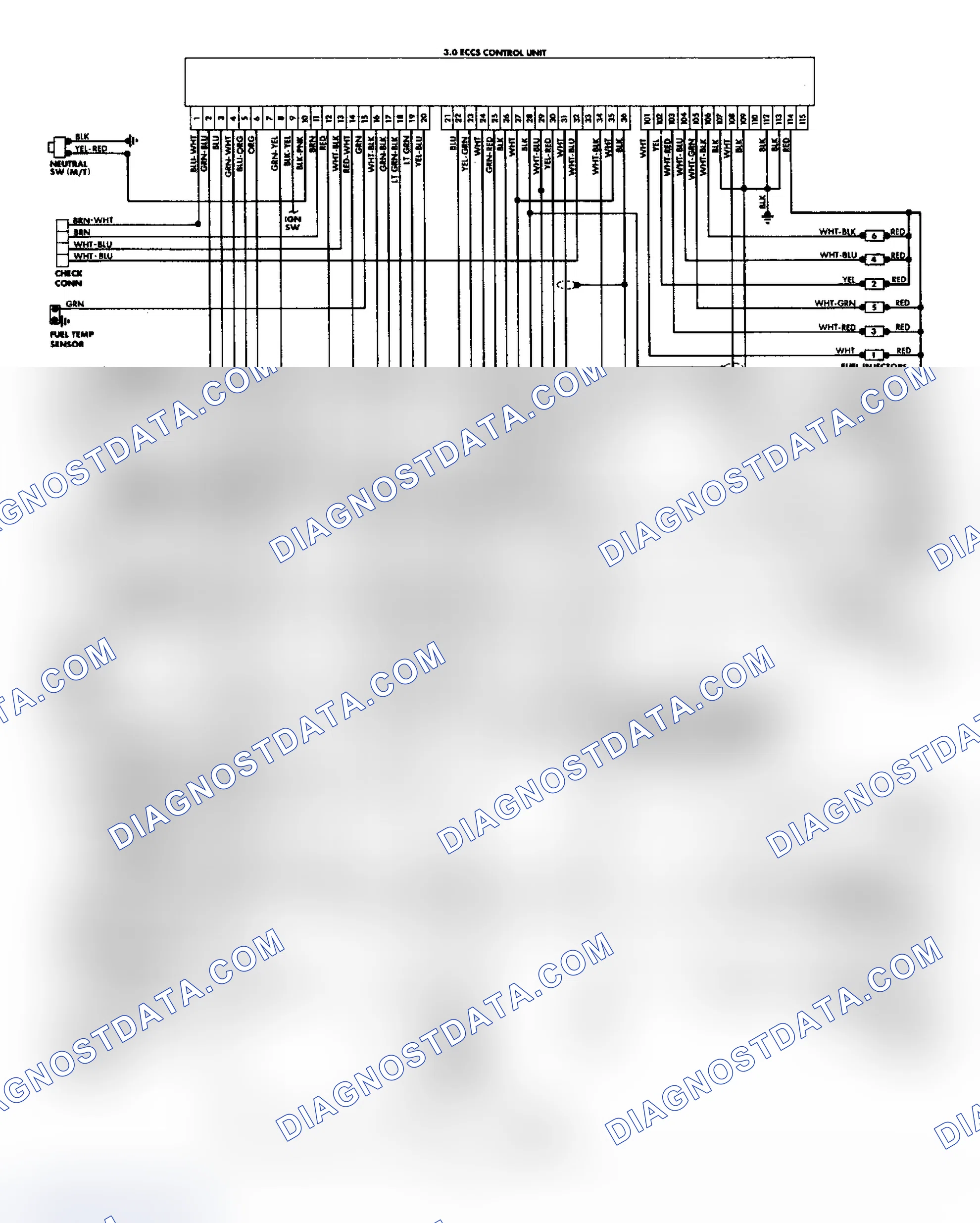 Scheme 79: 200SX SE ECCS Wiring Diagram