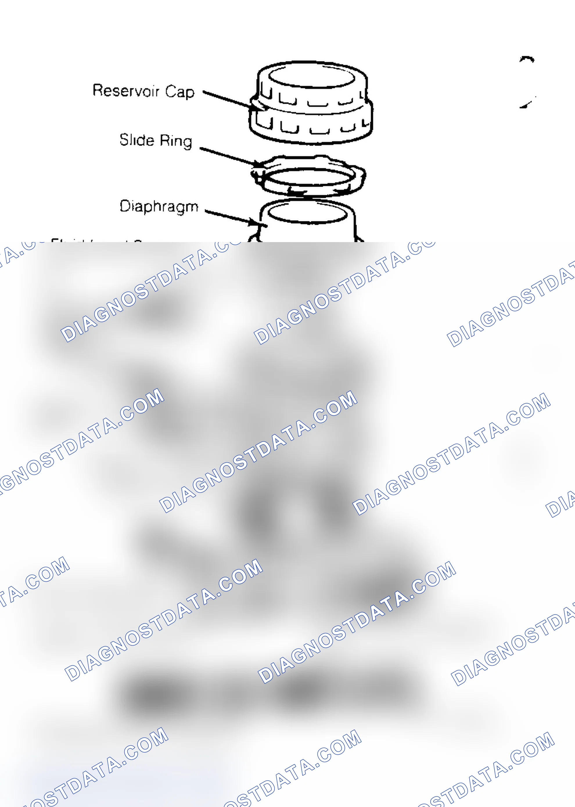 Scheme 11: Disassembled View of Master Cylinder