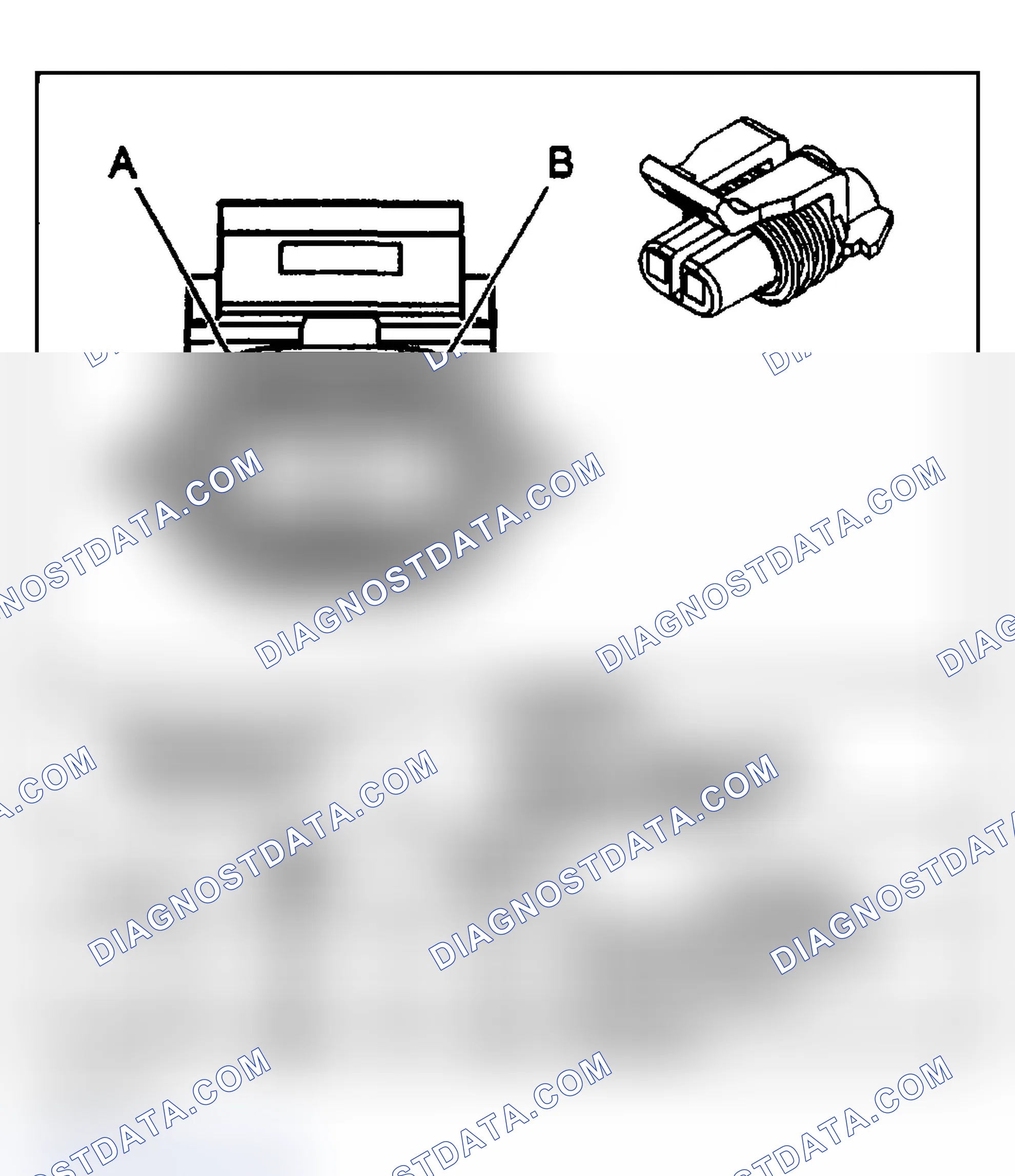 Scheme 20: Wiper/Washer System Connector End Views