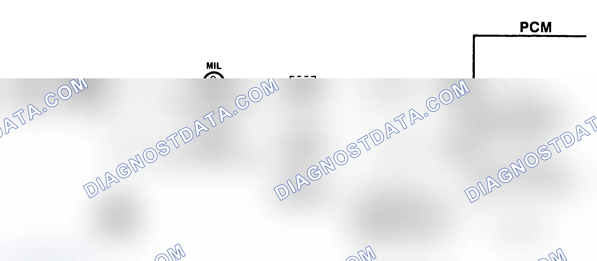 Scheme 208: DTC 46 Schematic ("C" & "K" Series) MIL Circuit Fault