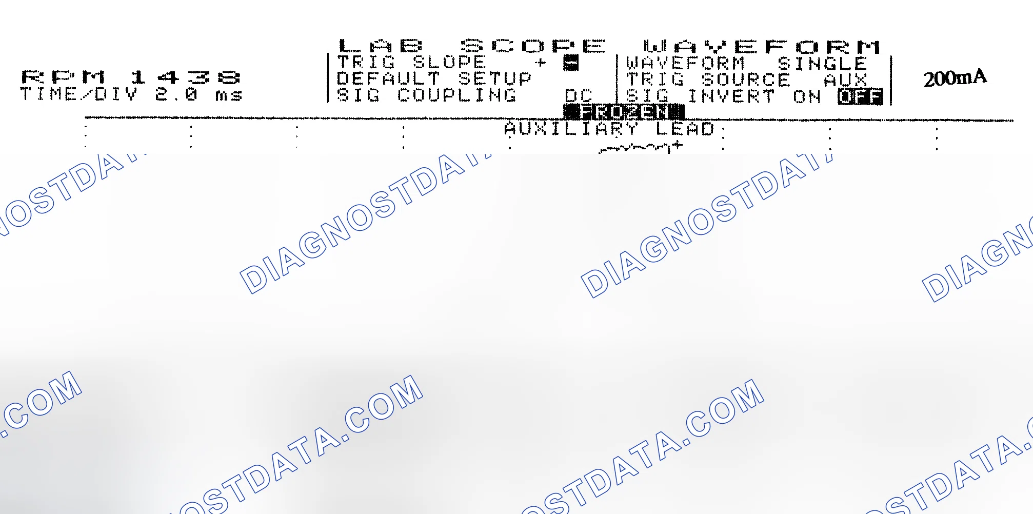 Scheme 15: Single Injector w/Normal Current Flow - Current Pattern