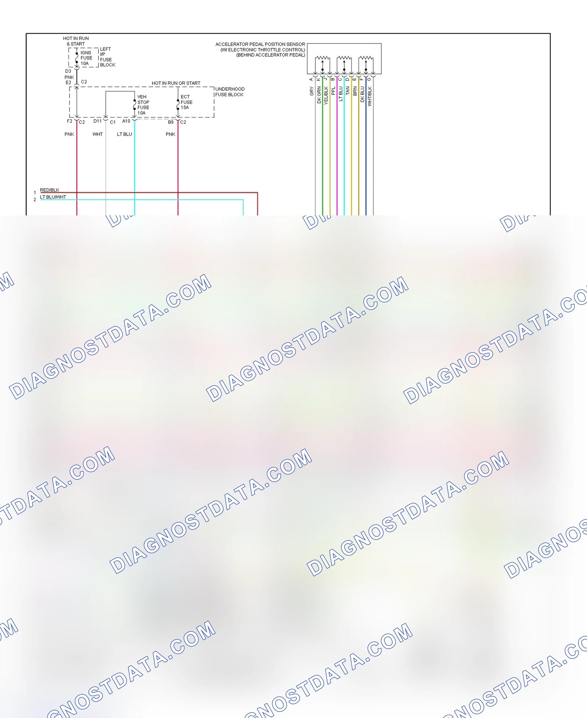 Scheme 67: PCM Wiring Diagram (Avalanche, Suburban & Yukon XL - 8.1L - 4 Of 5)