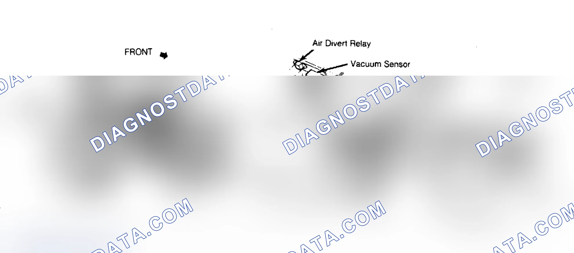 Scheme 207: Component Locations ("G" Series Vans With 4.1L Engine)