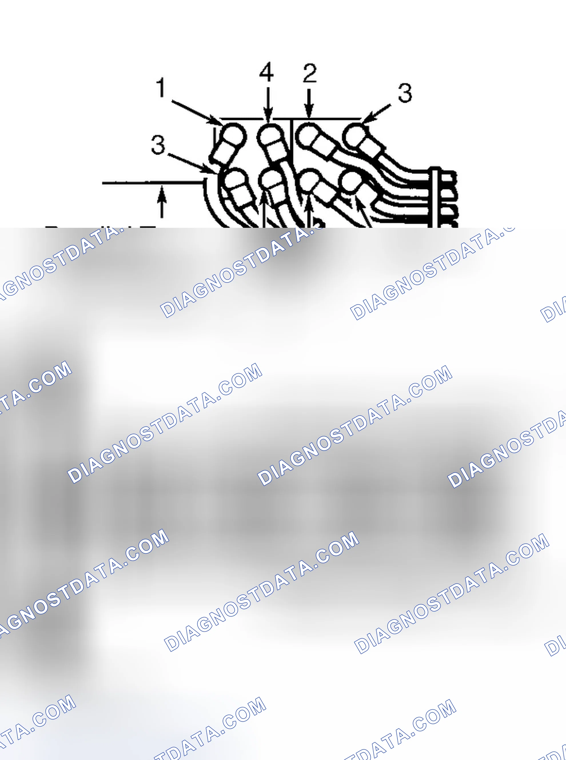 Scheme 2: Firing Order & Coil Pack (B2500)