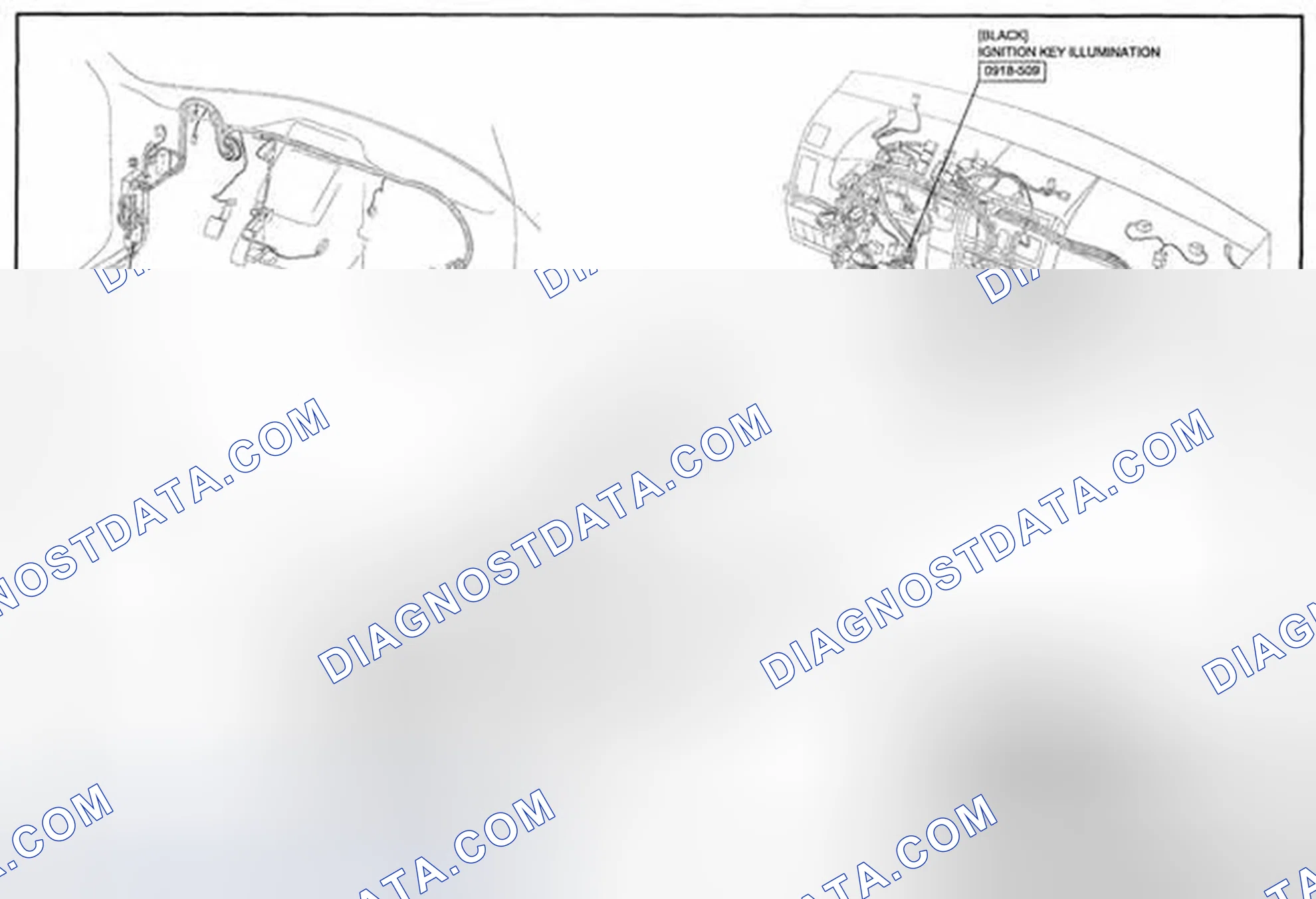 Scheme 265: Illumination Light Wiring Diagram - 0918-5d (2 Of 2)