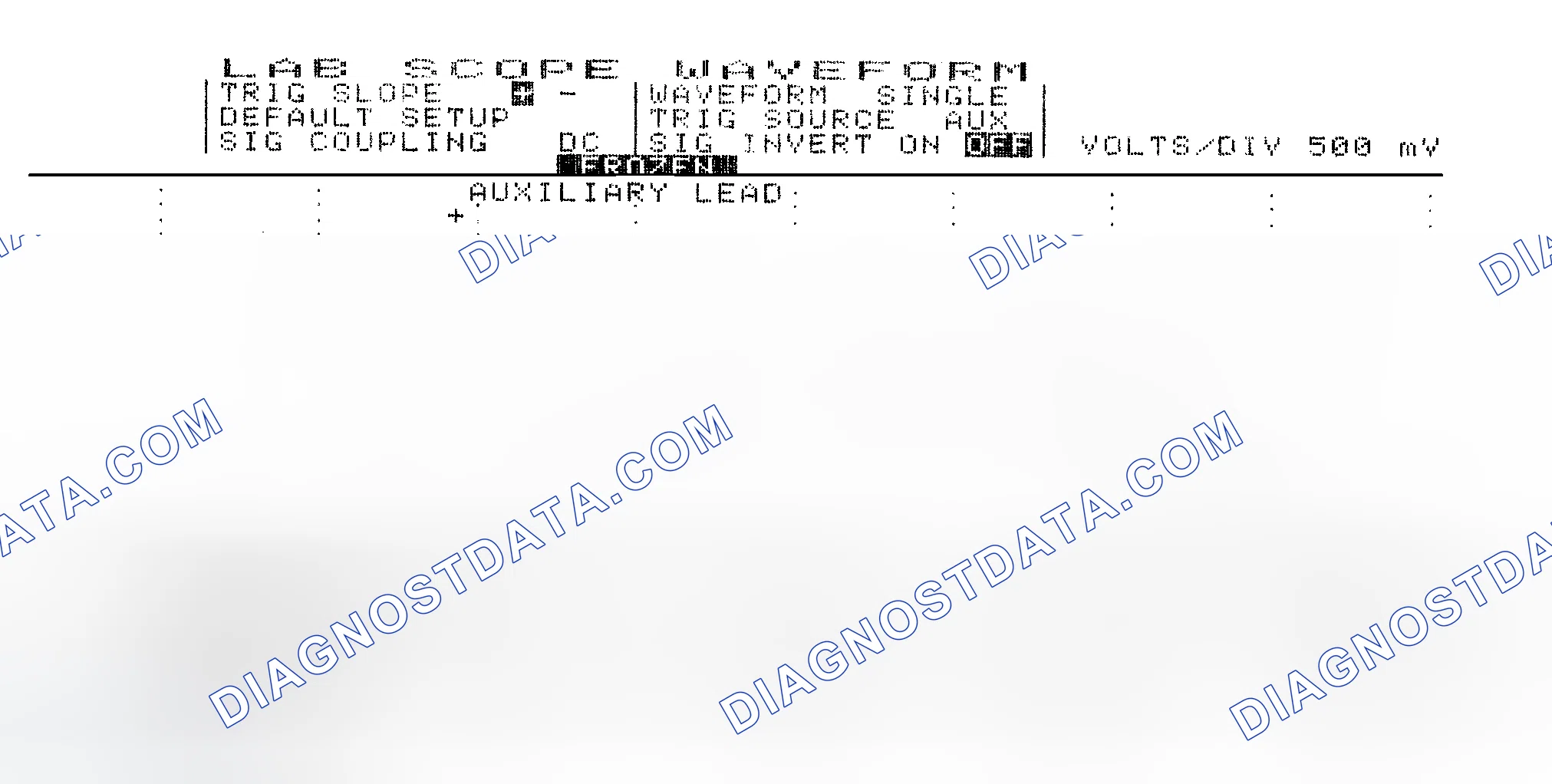 Scheme 14: Single Injector w/Excessive Current Flow - Current Pattern