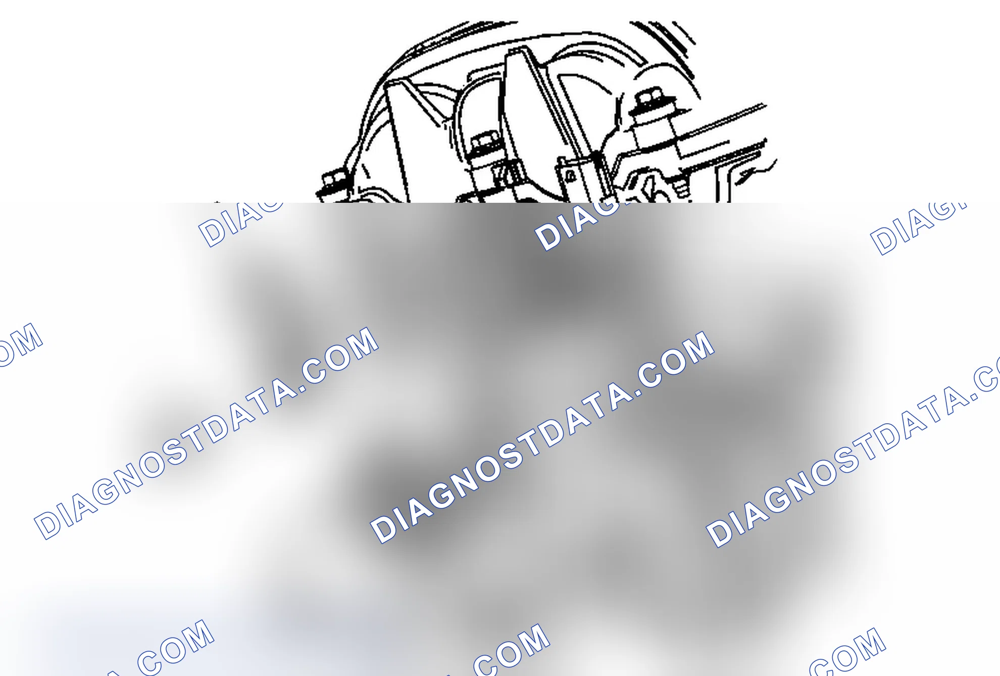 Scheme 34: Camshaft Position Sensor Replacement - Bank 1 (Right Side) Exhaust
