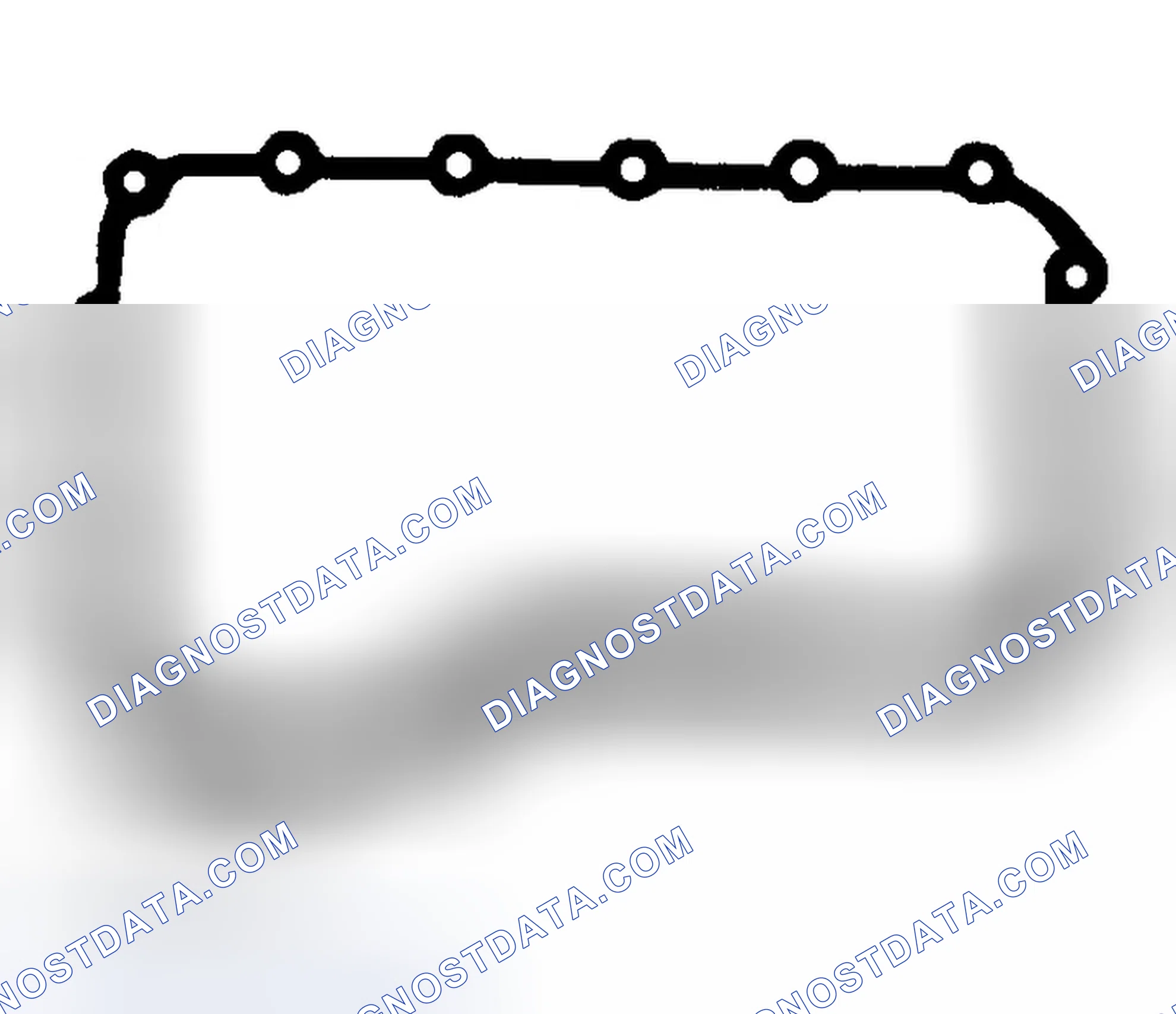 Scheme 242: Identifying Oil Pan Gasket (F4E-III)