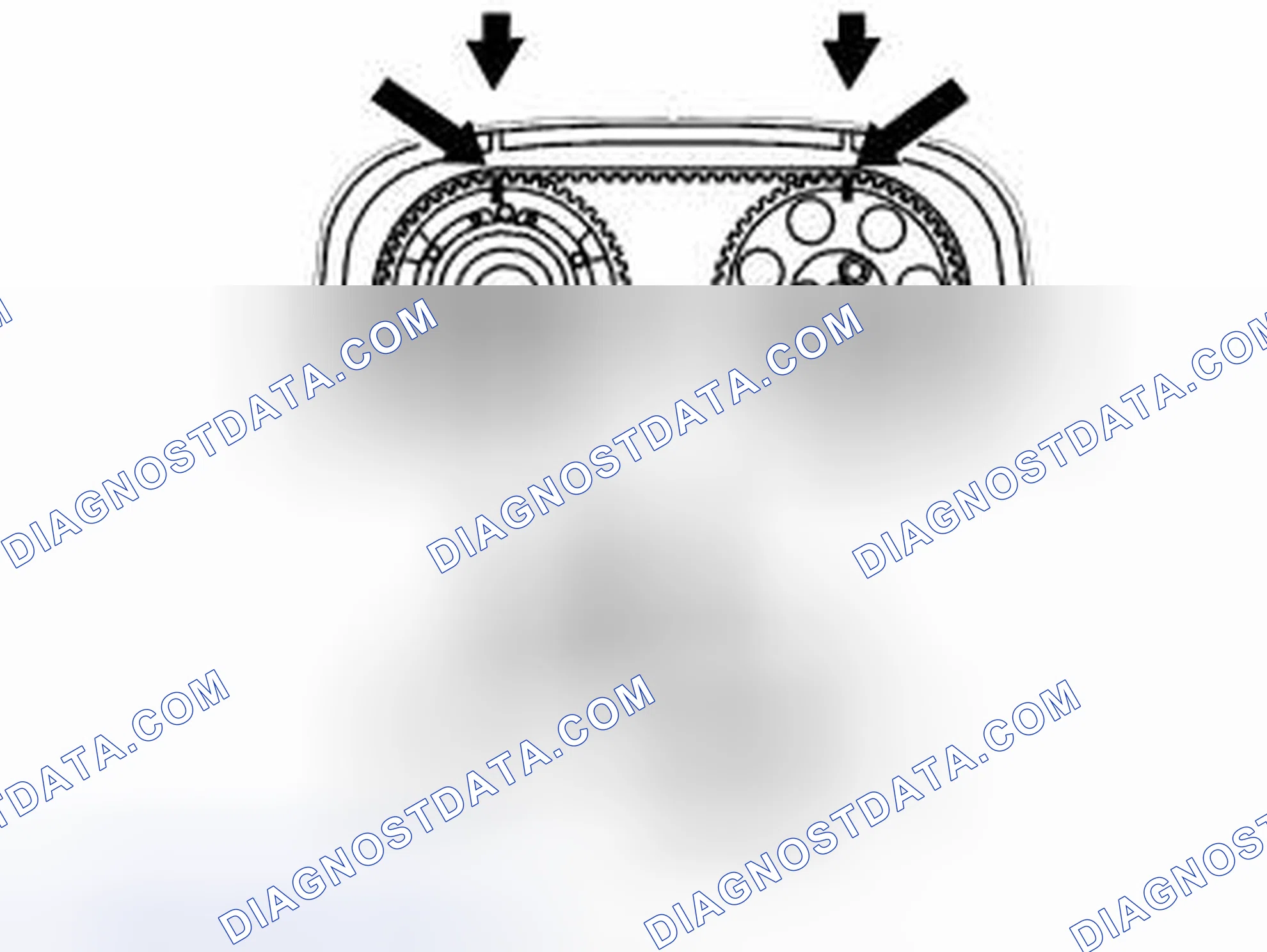 Scheme 562: Check markings and belt tension