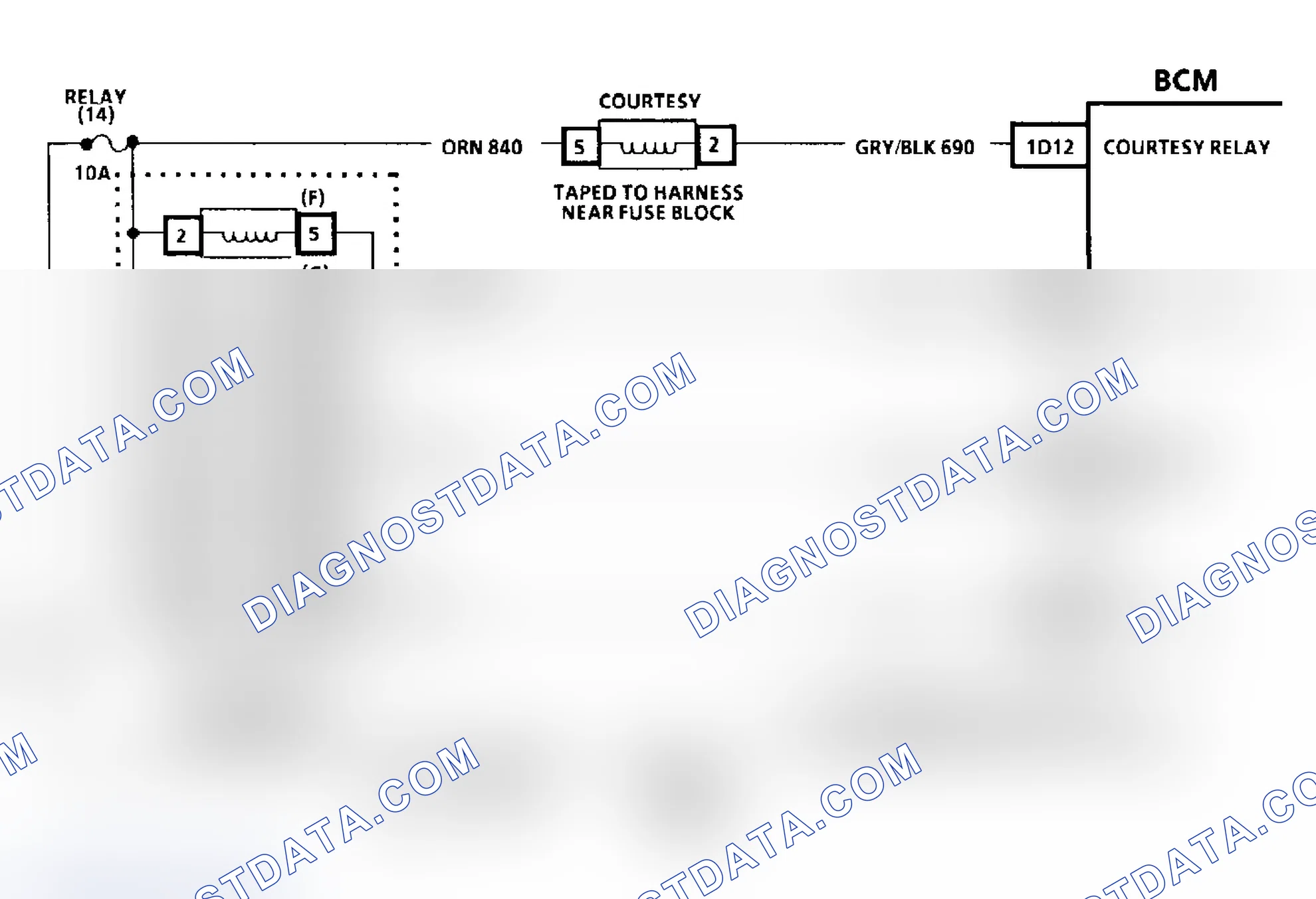 Scheme 79: Code B420 Schematic, Relay Circuits
