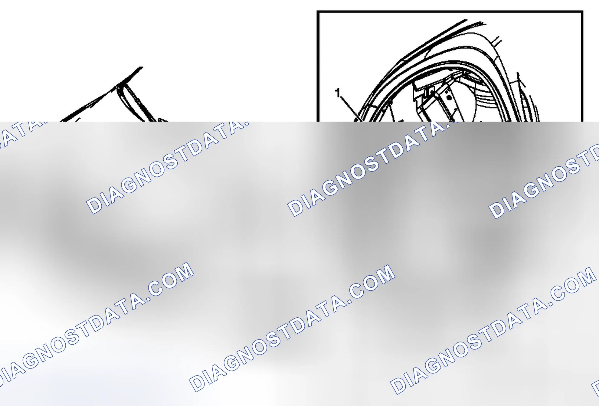Scheme 4: Front Wheelhouse Front Liner Replacement (OUTLOOK - Traverse)
