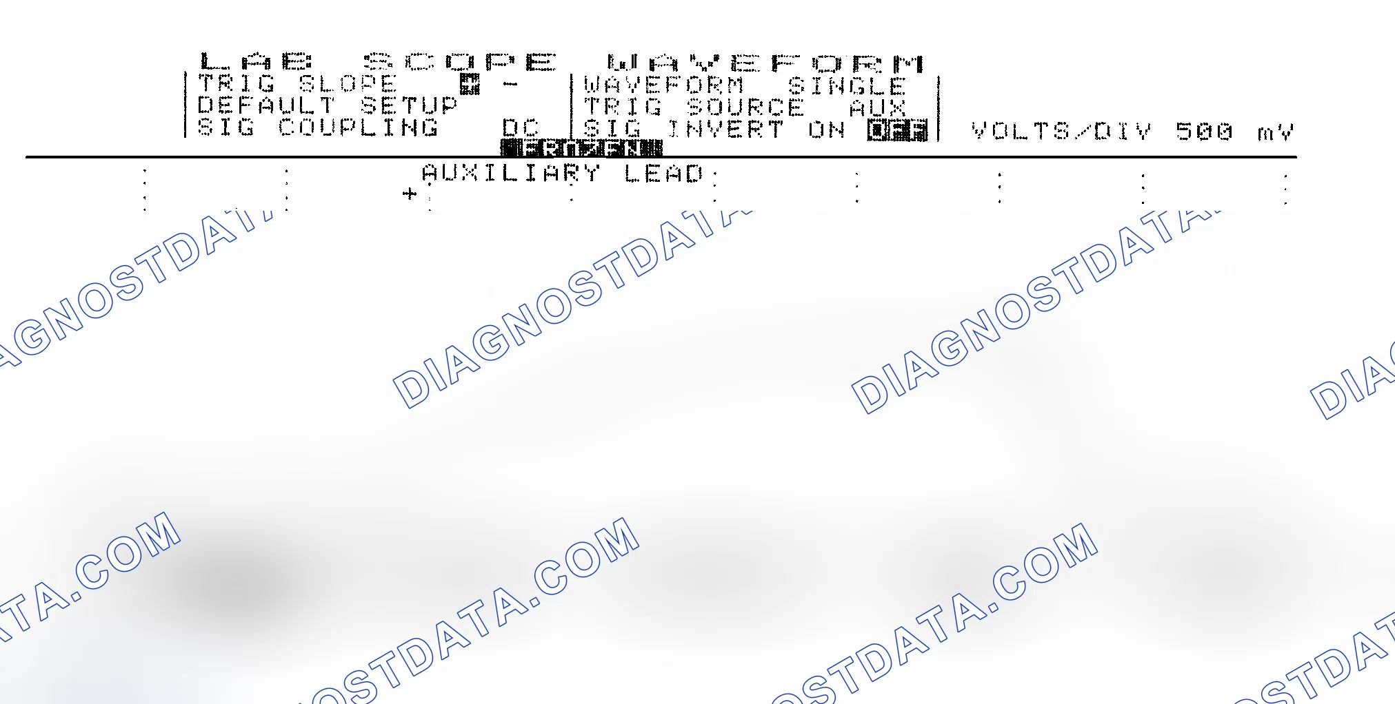 Scheme 14: Single Injector w/Excessive Current Flow - Current Pattern
