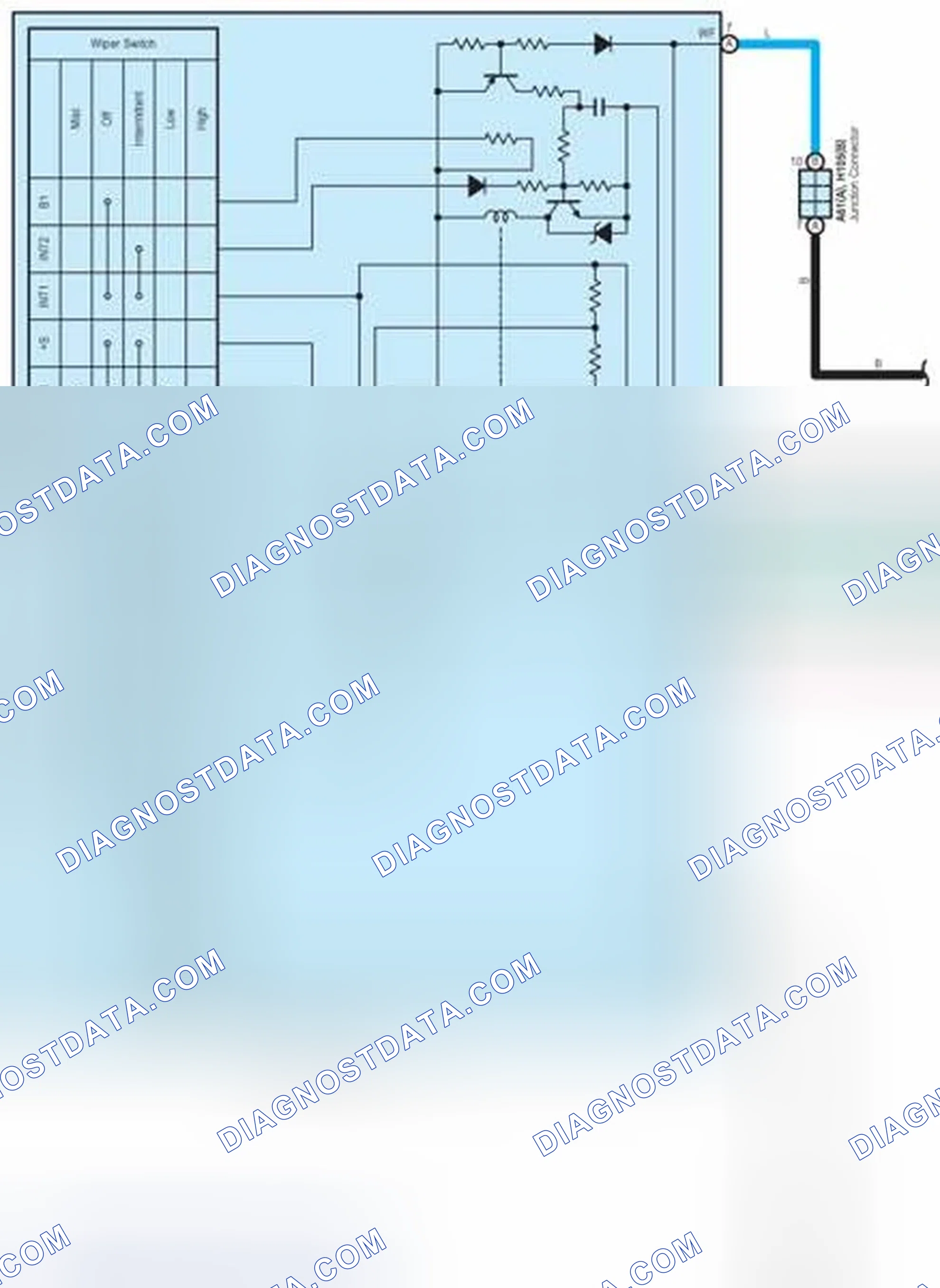 Scheme 197: Wiper and Washer (w/o Auto Wiper System)