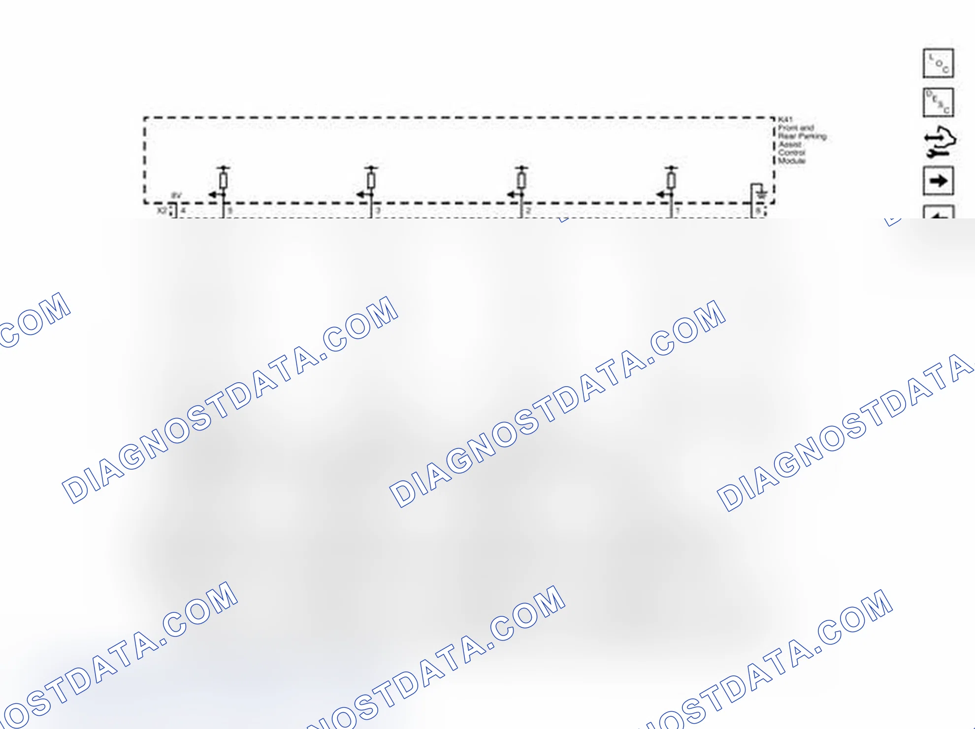 Scheme 2: Rear Park Assist (UD7)