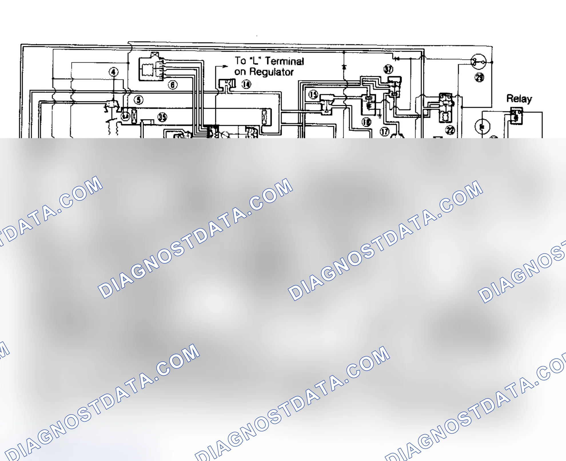 Scheme 87: Vacuum and Electrical Connections (1.3L 50 State)