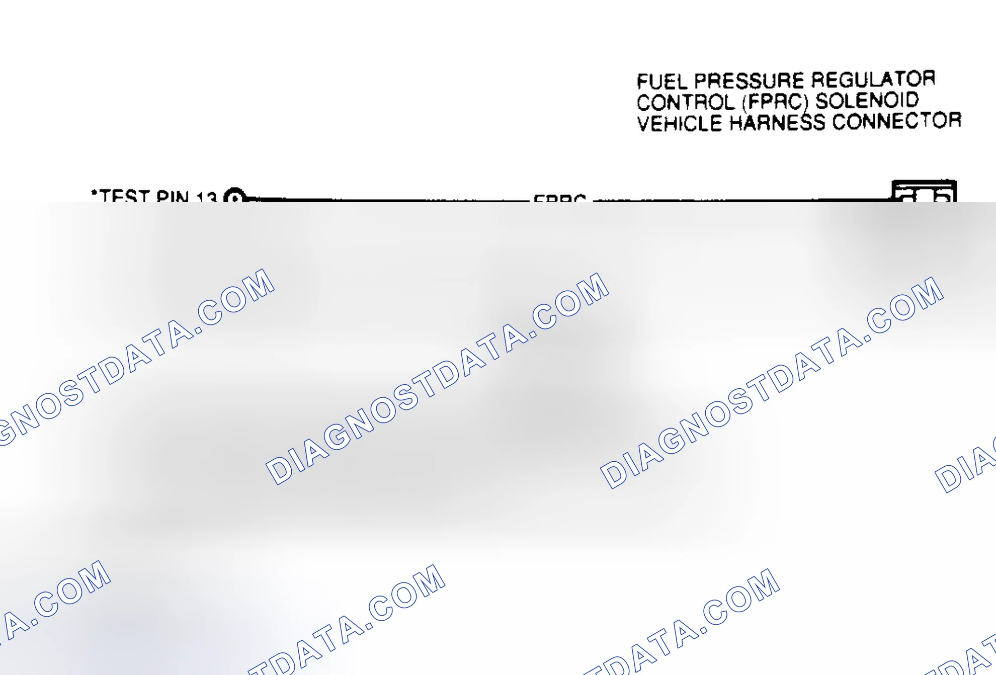 Scheme 109: Fuel Pressure Regulator Control (FPRC) Solenoid Circuit