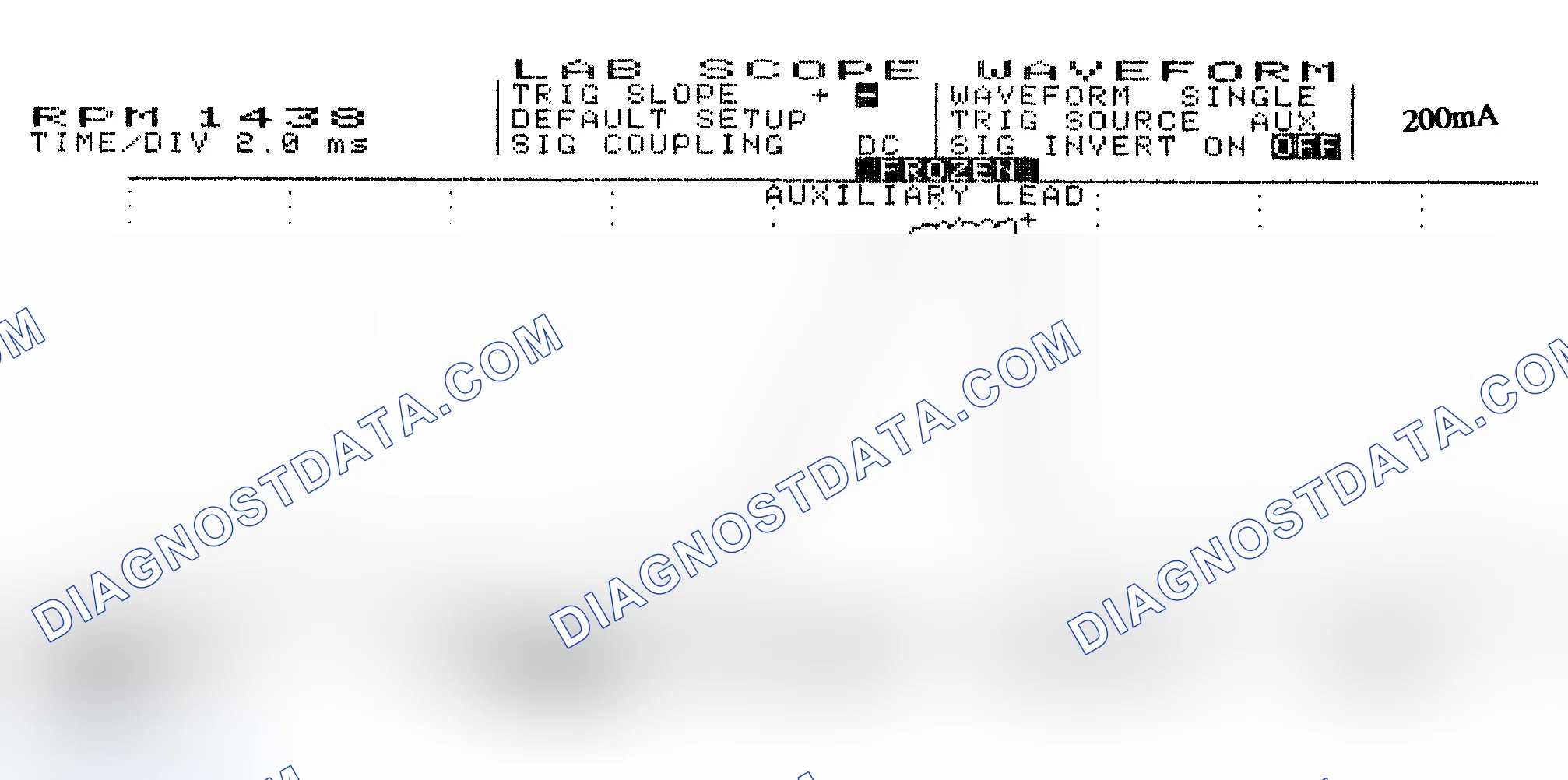 Scheme 15: Single Injector w/Normal Current Flow - Current Pattern