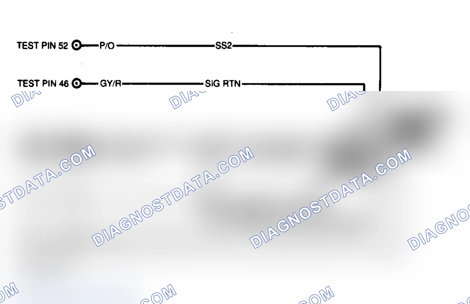 Scheme 62: A0DE Transmission Ckt. & Wiring Conn. Terminal ID (Bronco)
