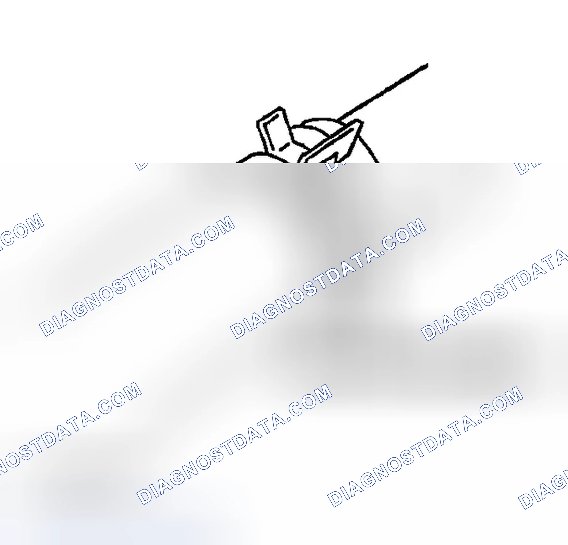 Scheme 50: >> A << RADIATOR UPPER HOSE DISCONNECTION