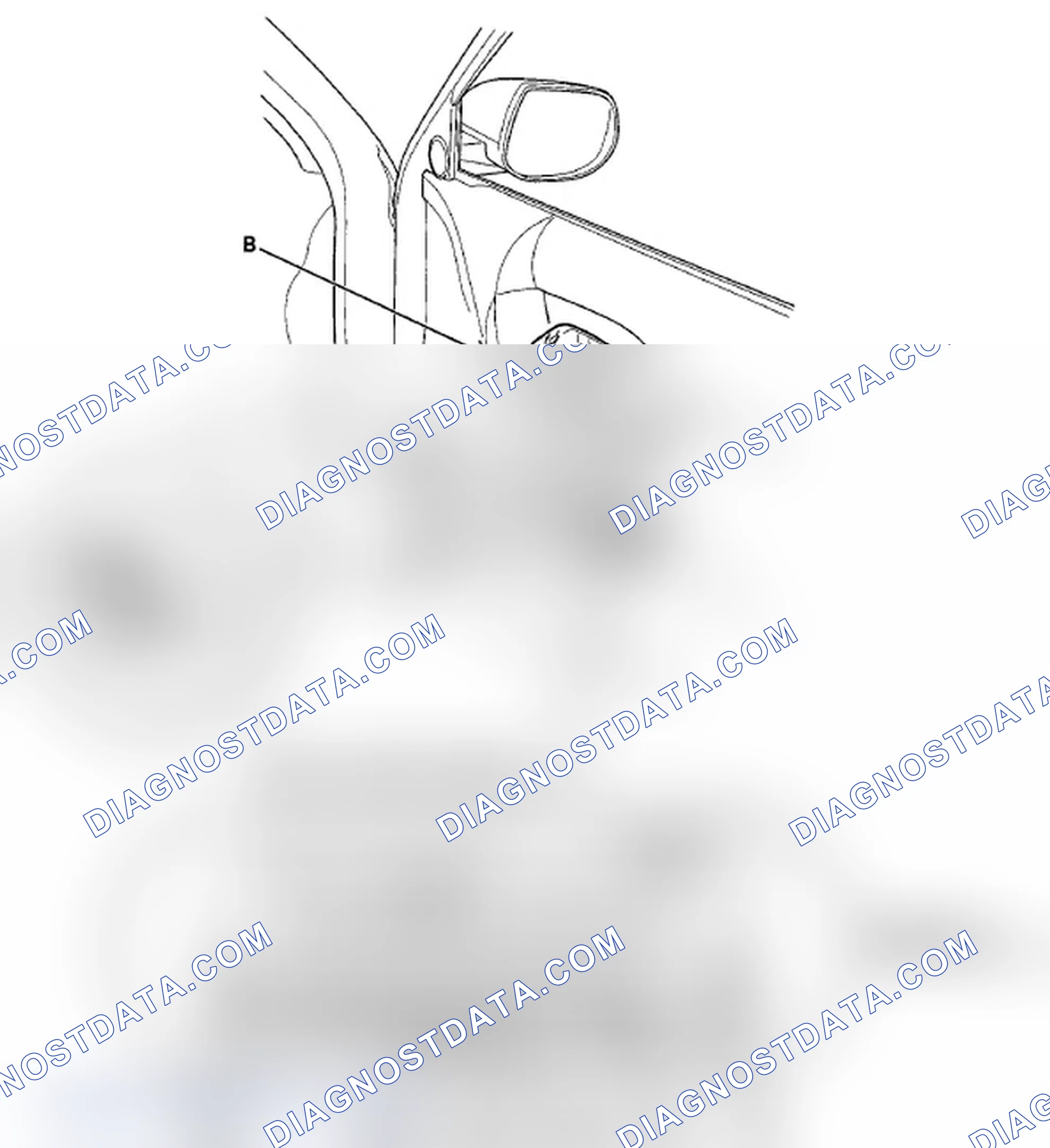 Scheme 18: Front Passenger's Power Window Switch Input Test