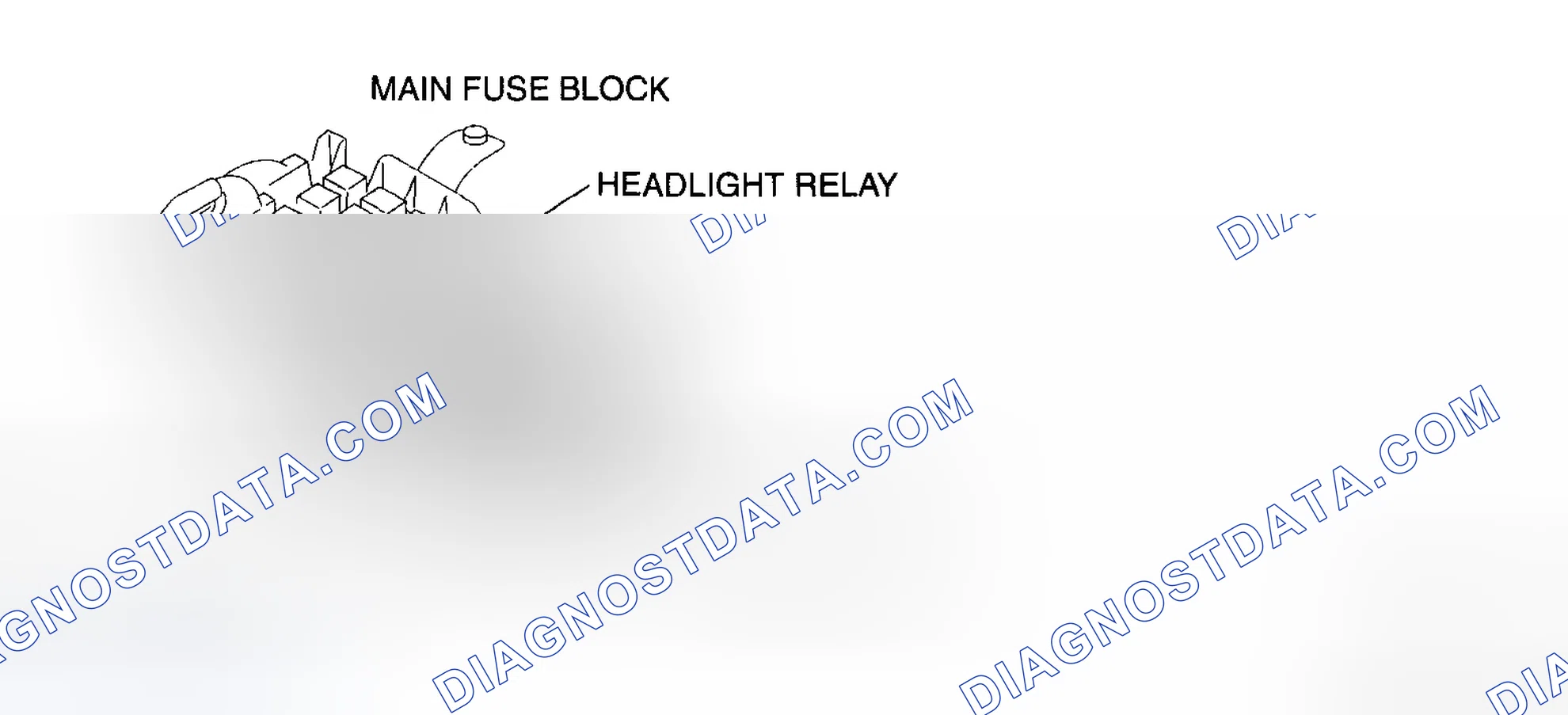 Scheme 54: Discharge Headlight Inoperative