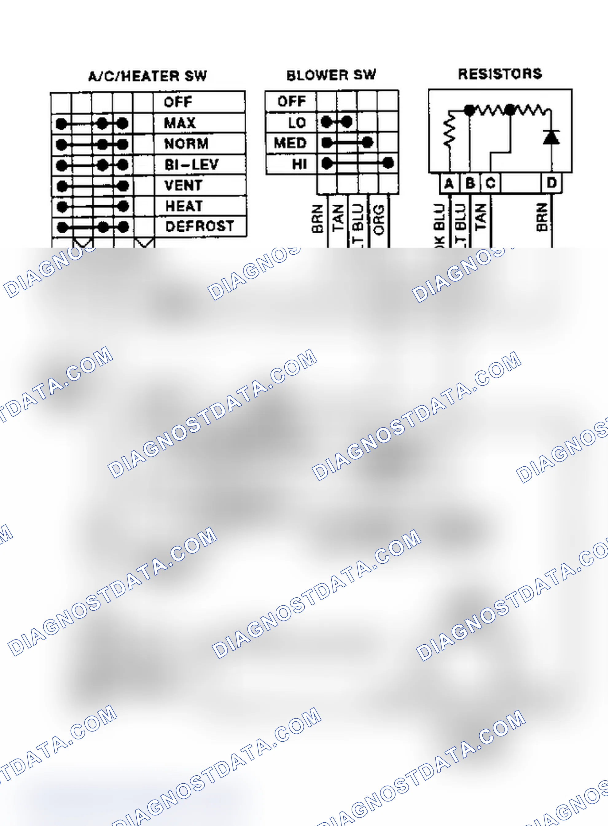 Scheme 19: A/C Sys Wiring Diagram ("S" Series - 2.8L)