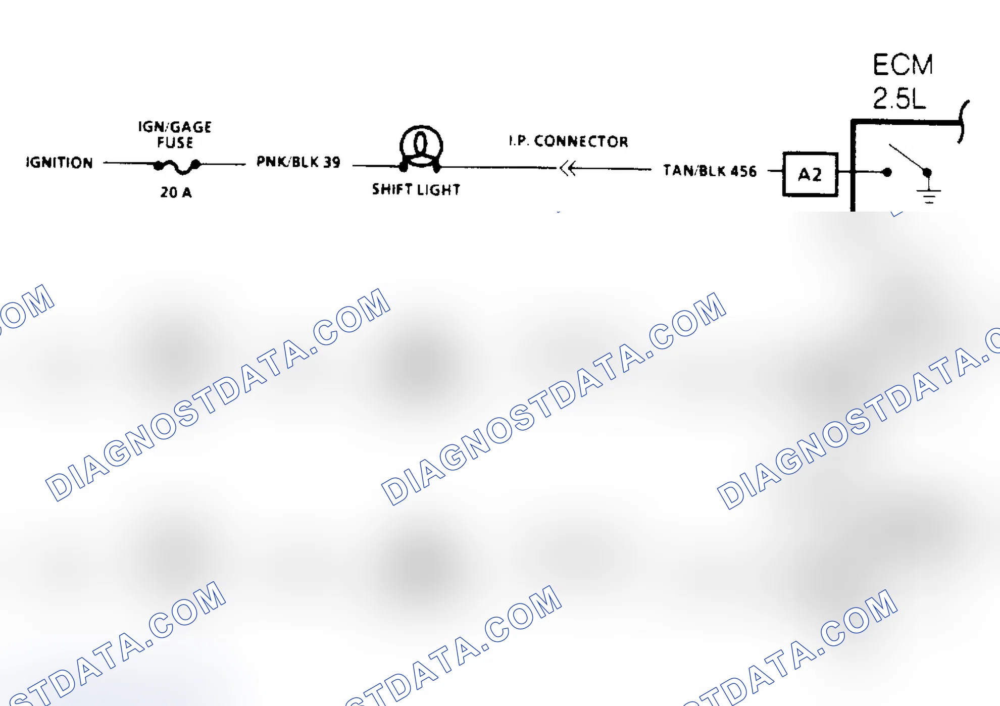 Scheme 187: Manual Transmission Shift Light Check Flow Chart