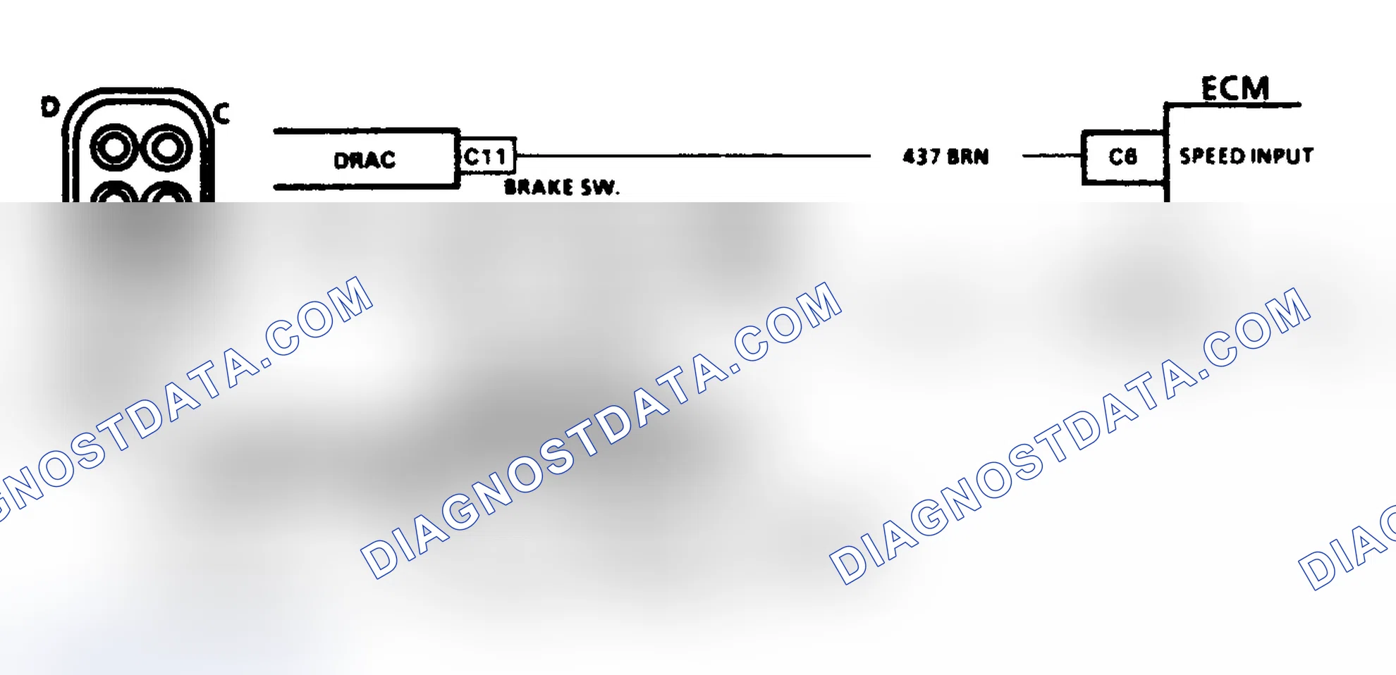 Scheme 258: CHART C-8 TORQUE CONVERTER CLUTCH - 4.3L TURBO PFI