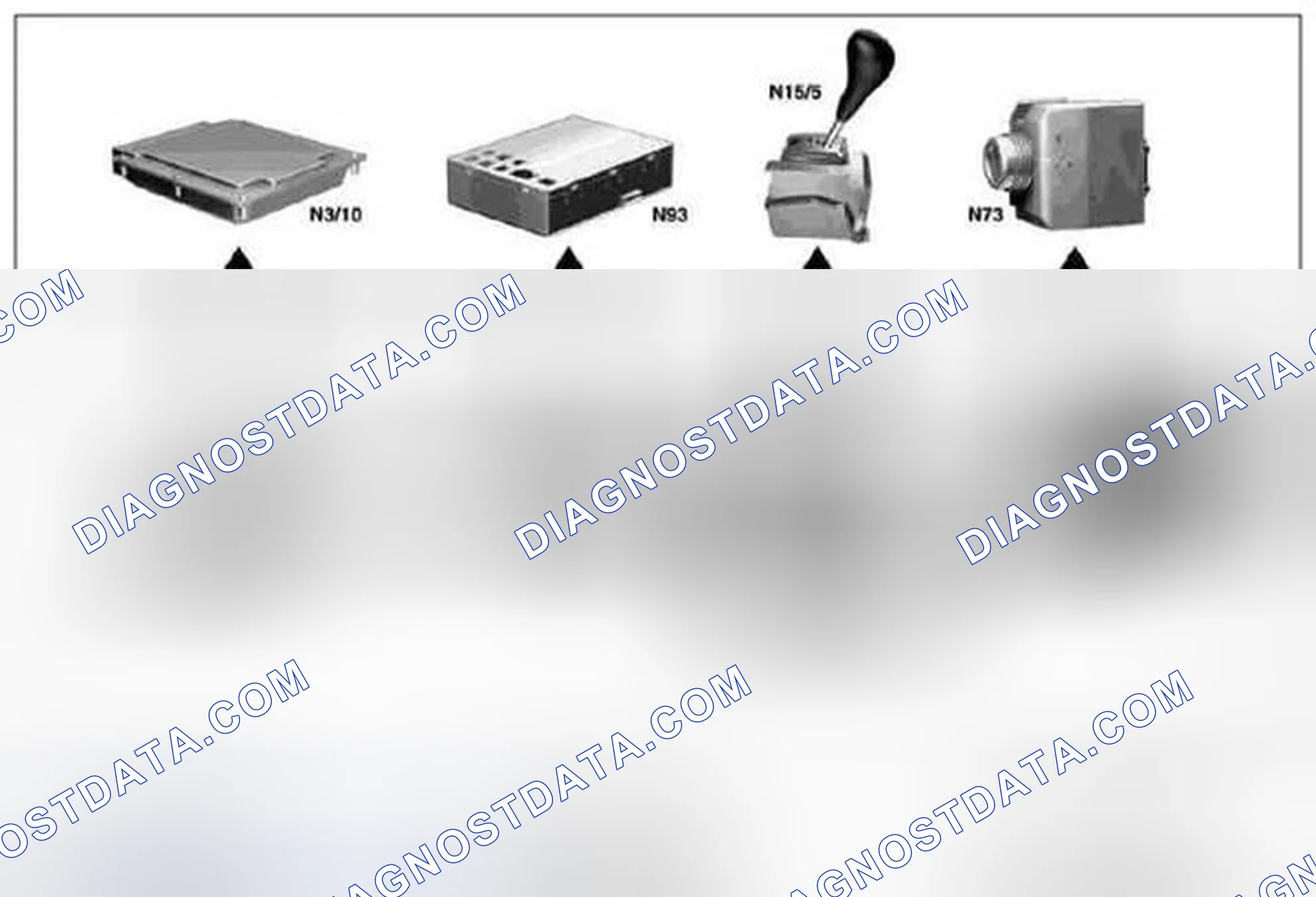Scheme 230: Control unit for electronic selector lever module, task - GF27.19-P-5138-02NT