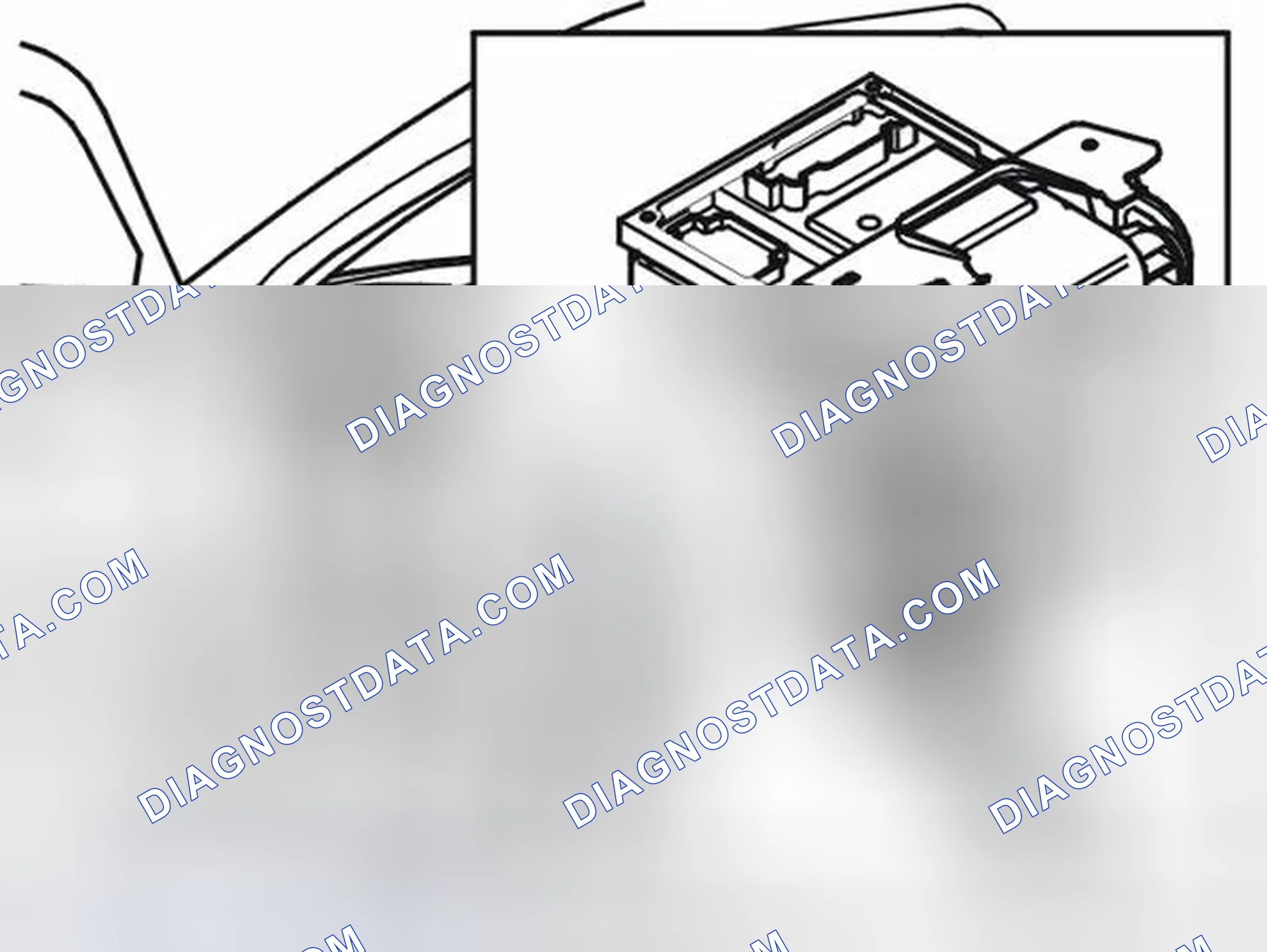 Scheme 349: Removing the central electronic module (CEM)